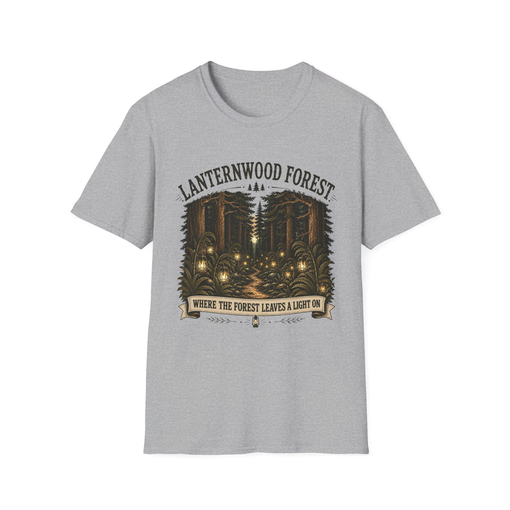 Lanternwood Forest Leaves A Light On T-Shirt