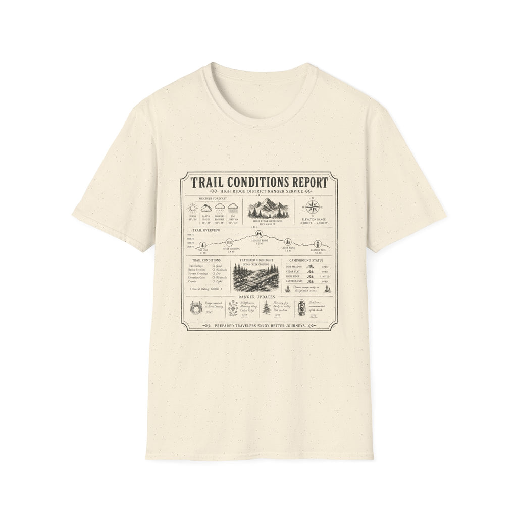 Trail Conditions Report T-Shirt