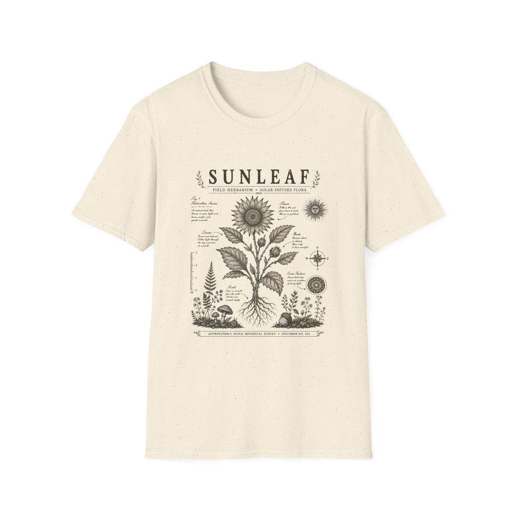 Sunleaf Herbarium Plate T-Shirt