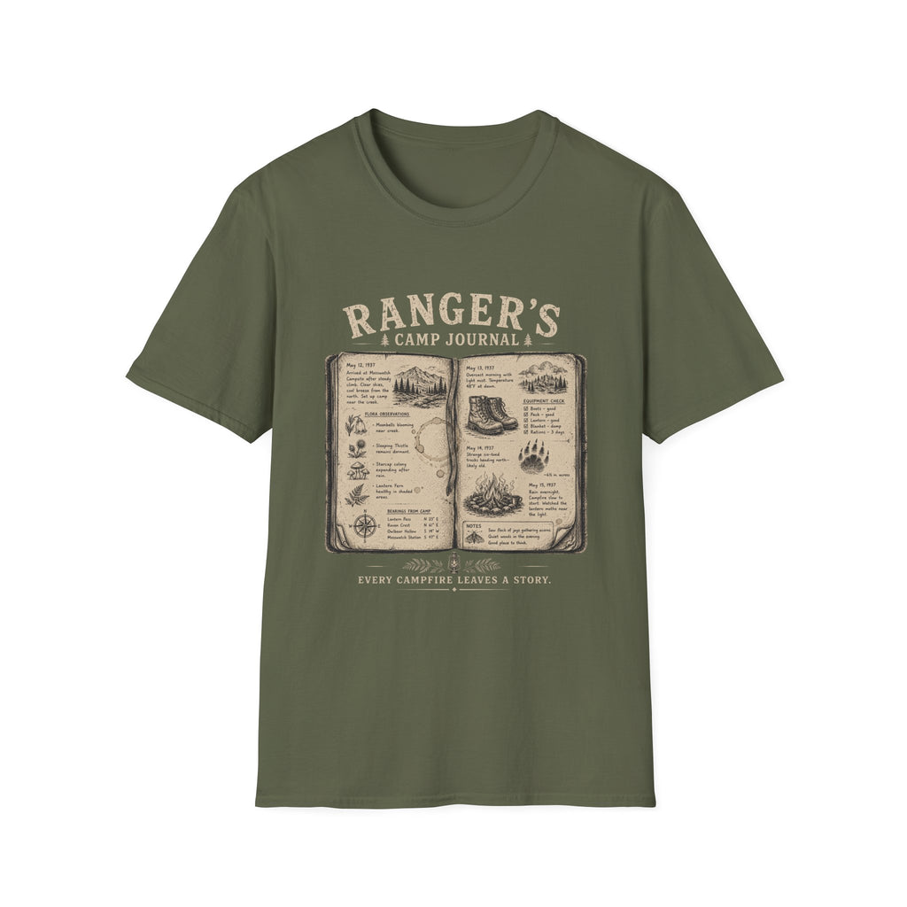 Ranger's Camp Journal T-Shirt