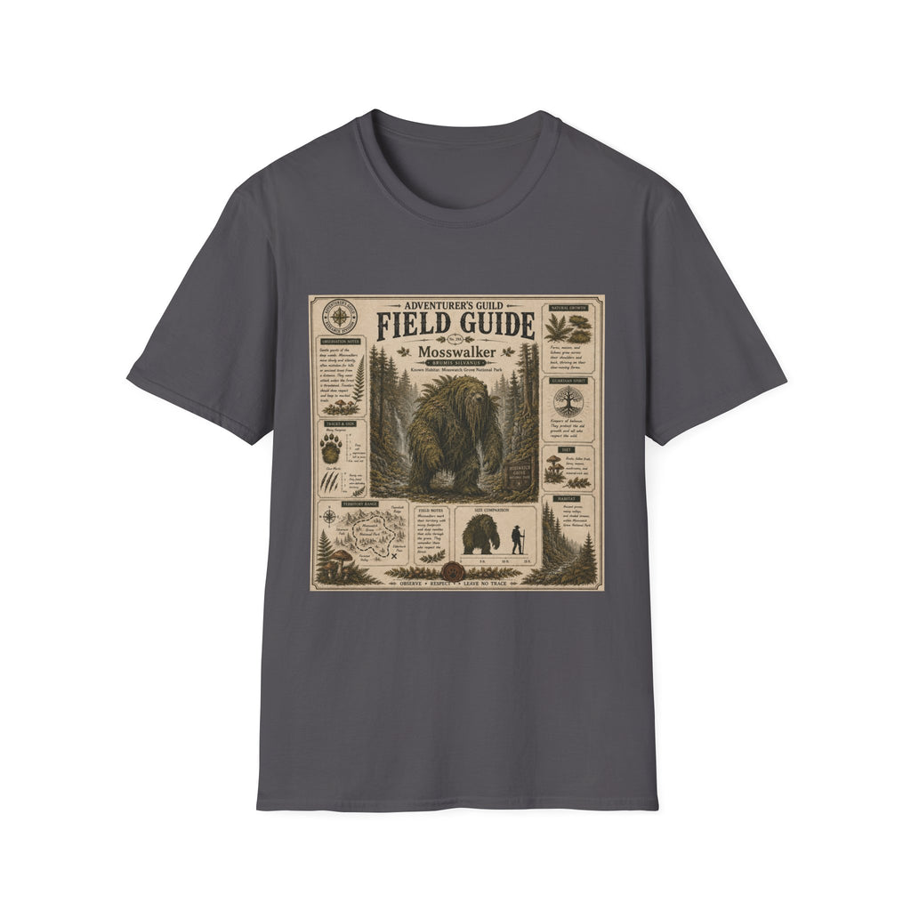 Mosswalker Field Guide Poster T-Shirt