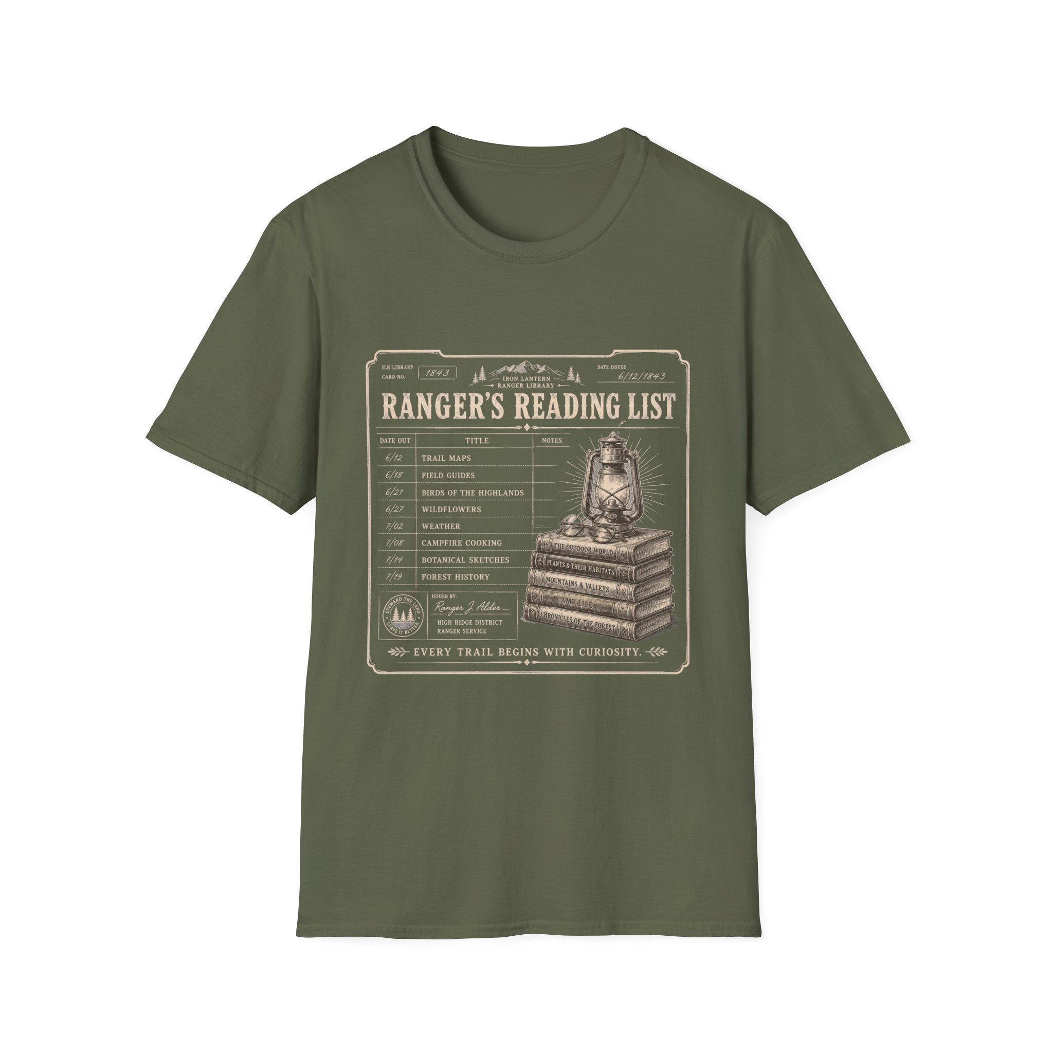 Ranger’s Reading List T-Shirt