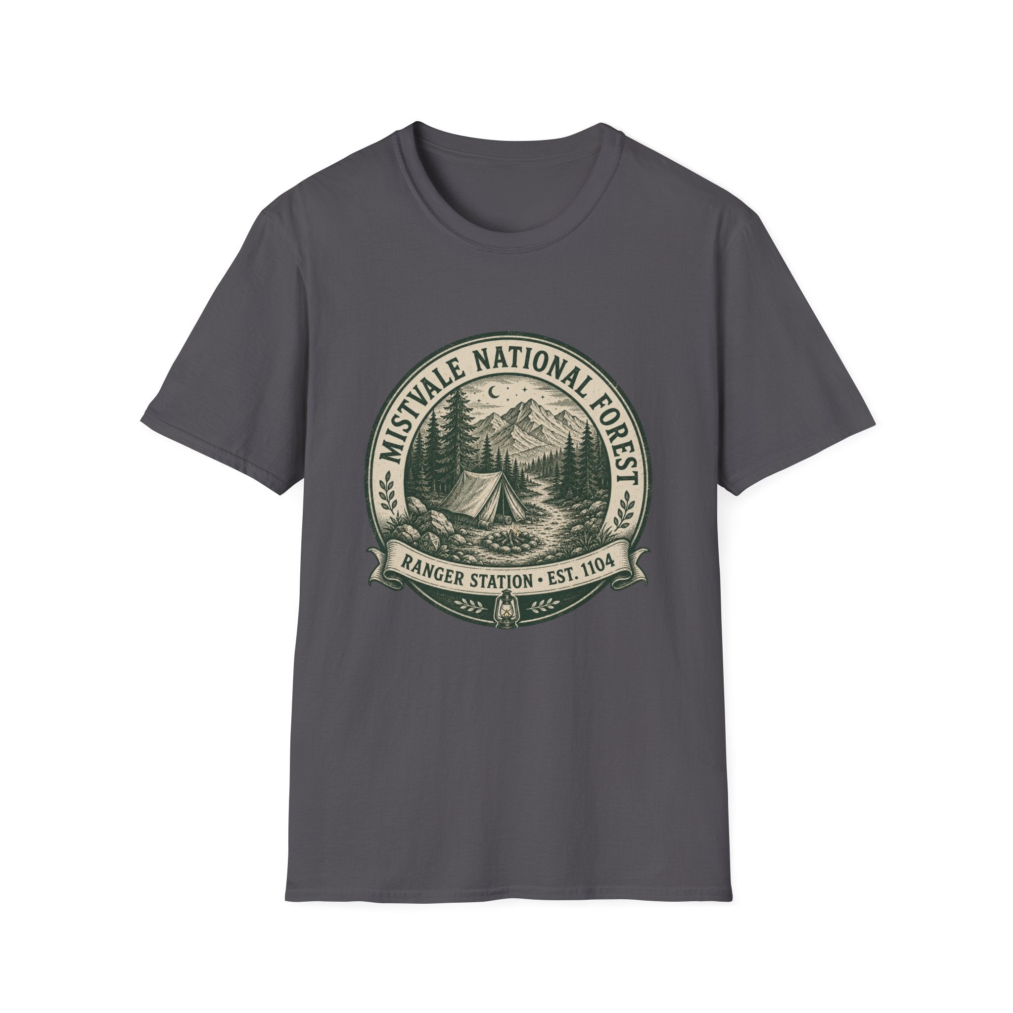 Mistvale Ranger Station Badge T-Shirt