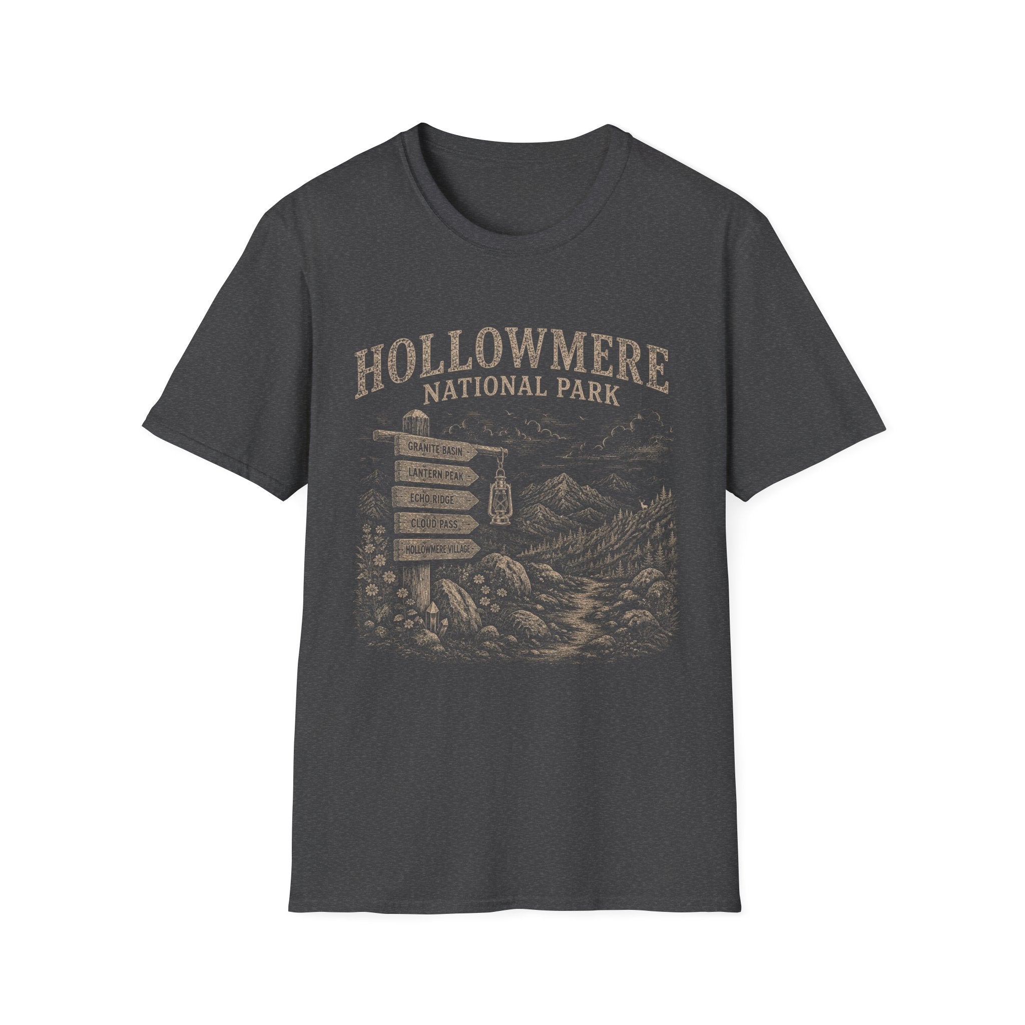 Hollowmere National Park Stone Lantern Pass T-Shirt