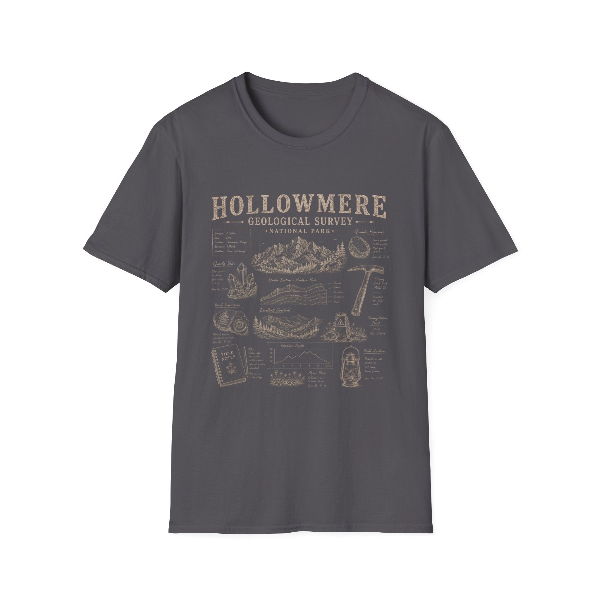 Hollowmere National Park Geological Survey T-Shirt