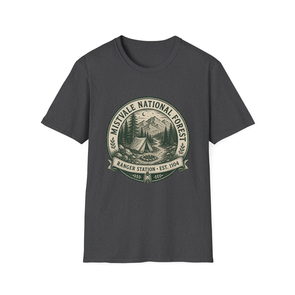 Mistvale Ranger Station Badge T-Shirt