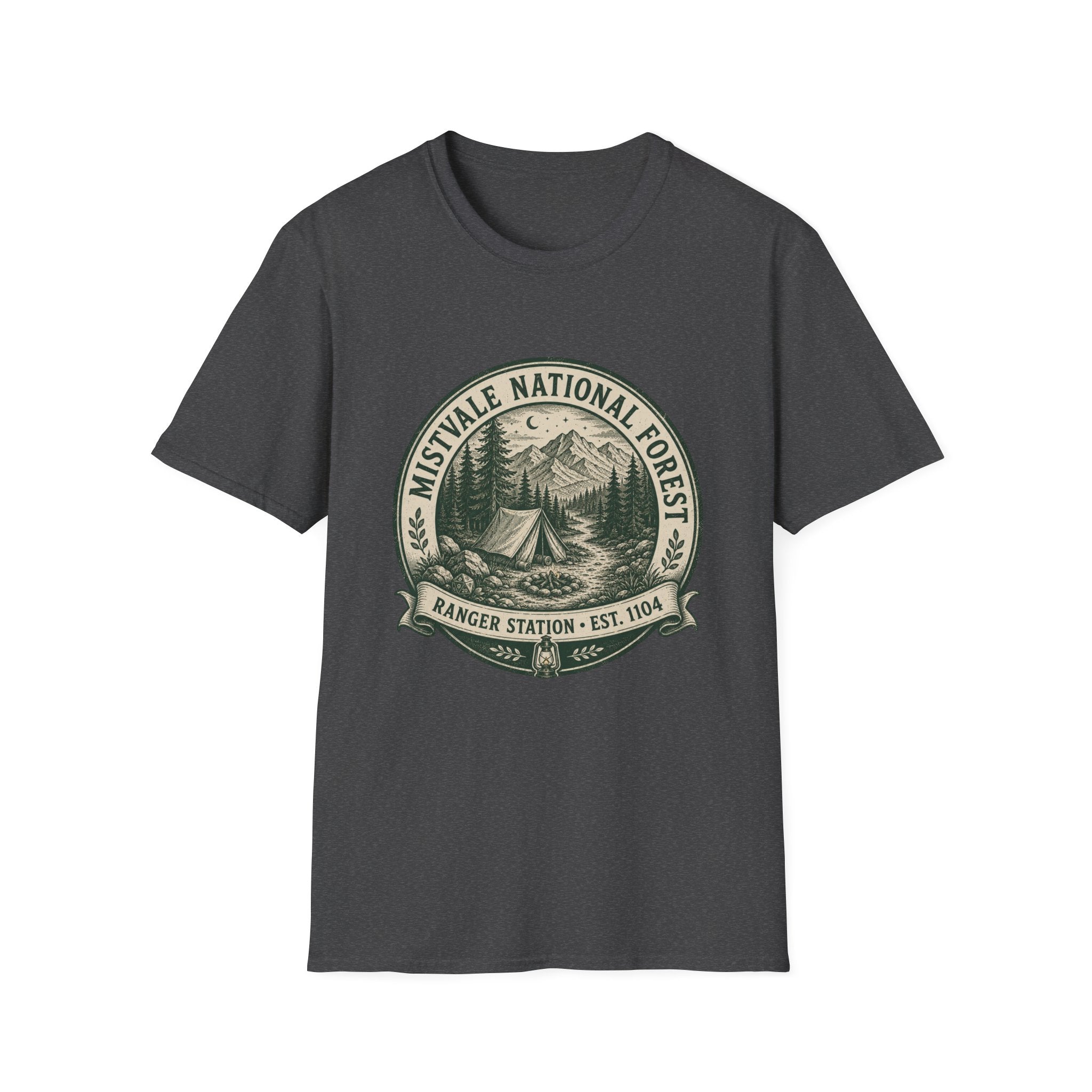 Mistvale Ranger Station Badge T-Shirt