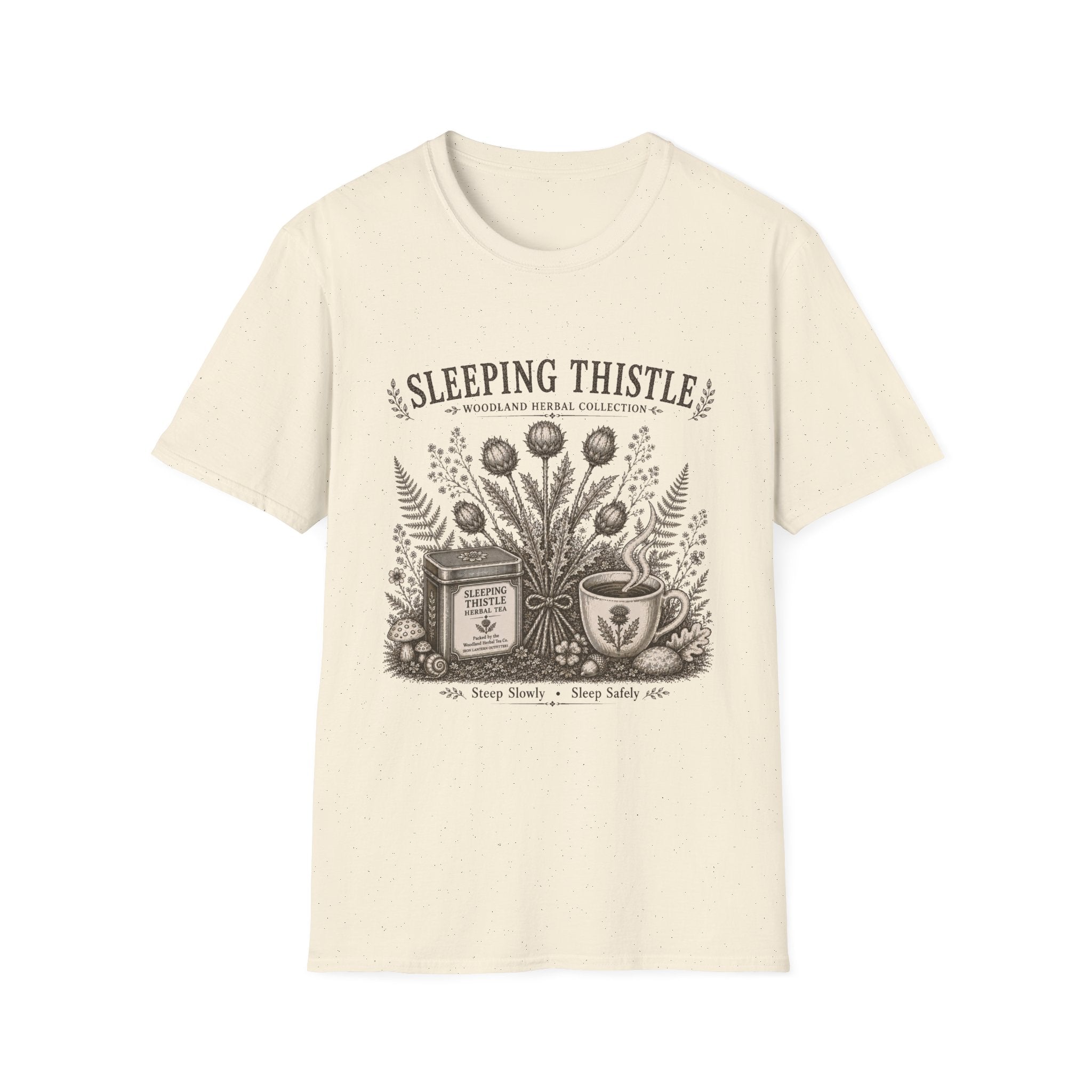 Sleeping Thistle Woodland Herbal Tea T-Shirt