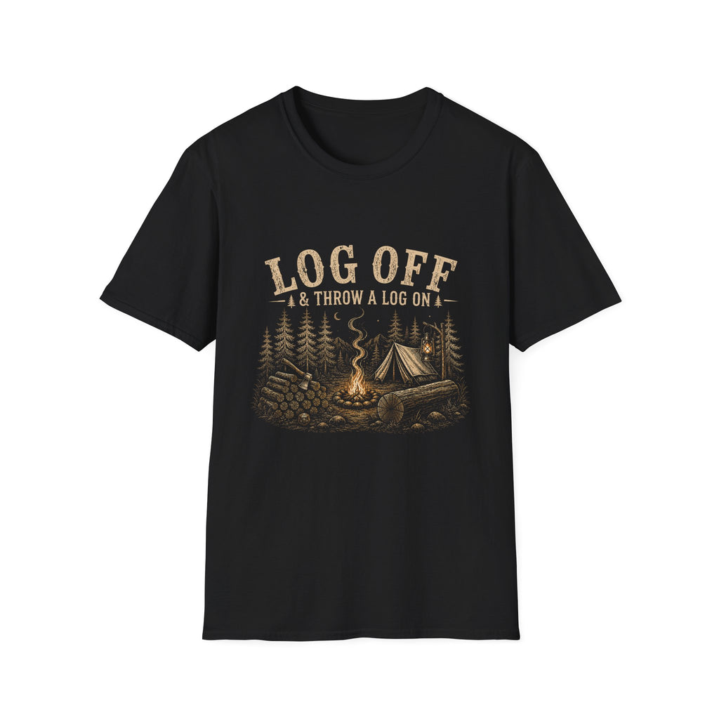 Log Off and Log On T-Shirt