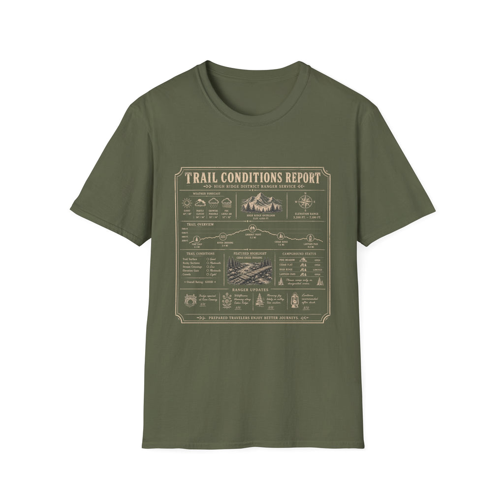 Trail Conditions Report T-Shirt