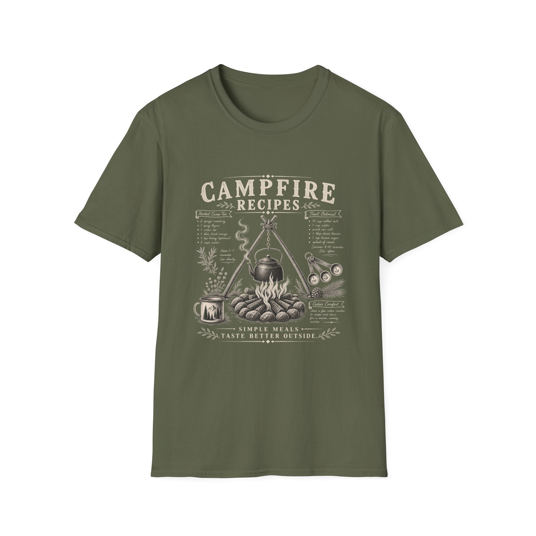 Campfire Recipes T-Shirt