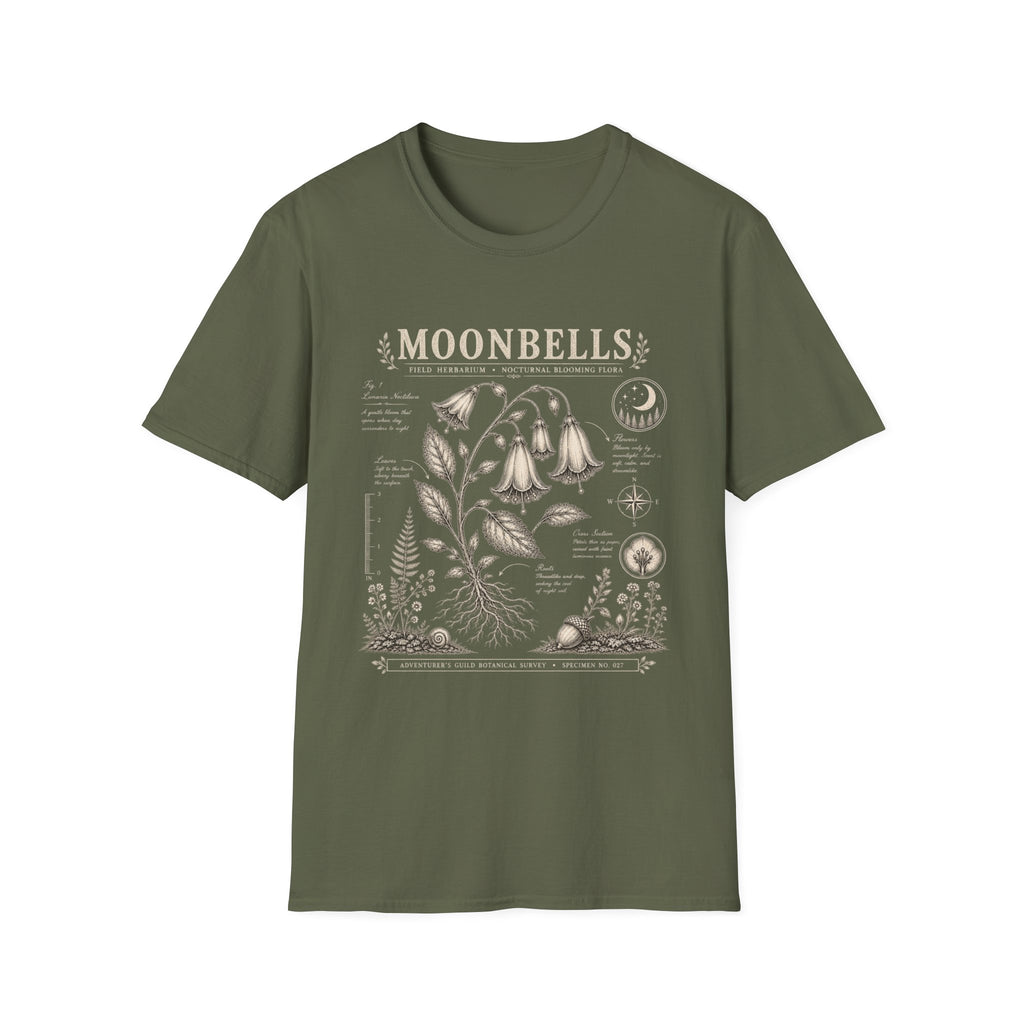 Moonbells Herbarium Plate T-Shirt