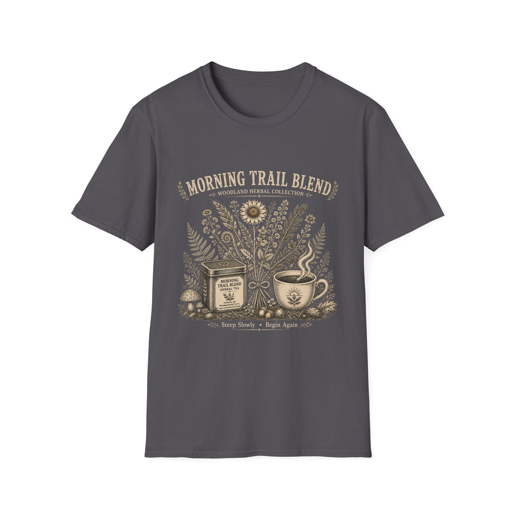 Morning Trail Blend Woodland Herbal Tea T-Shirt