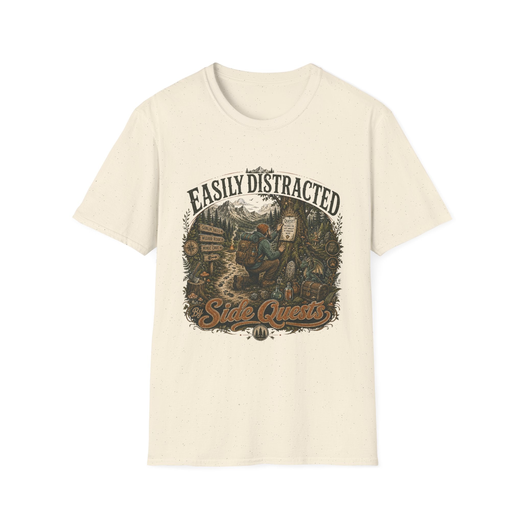 Distracted by Side Quests T-Shirt