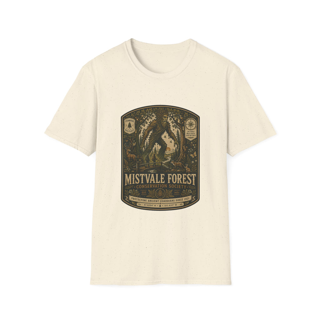 Mistvale Forest Conservation Badge T-Shirt