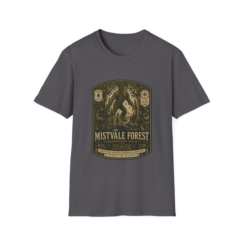 Mistvale Forest Conservation Badge T-Shirt