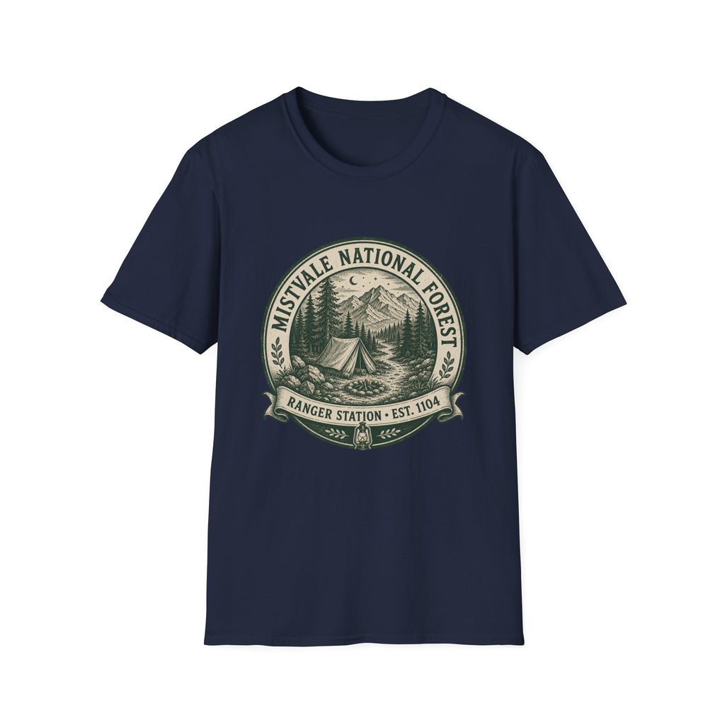 Mistvale Ranger Station Badge T-Shirt