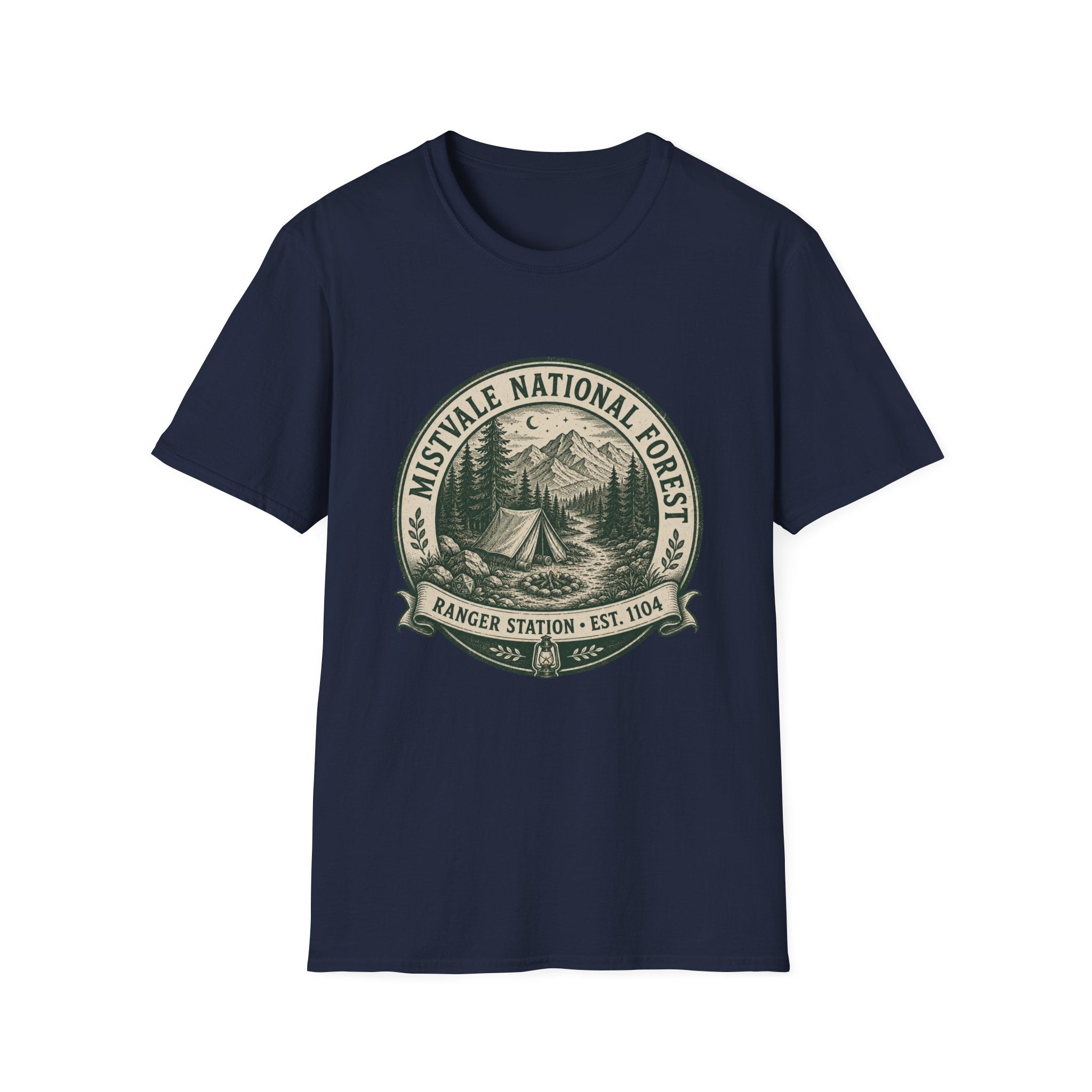 Mistvale Ranger Station Badge T-Shirt