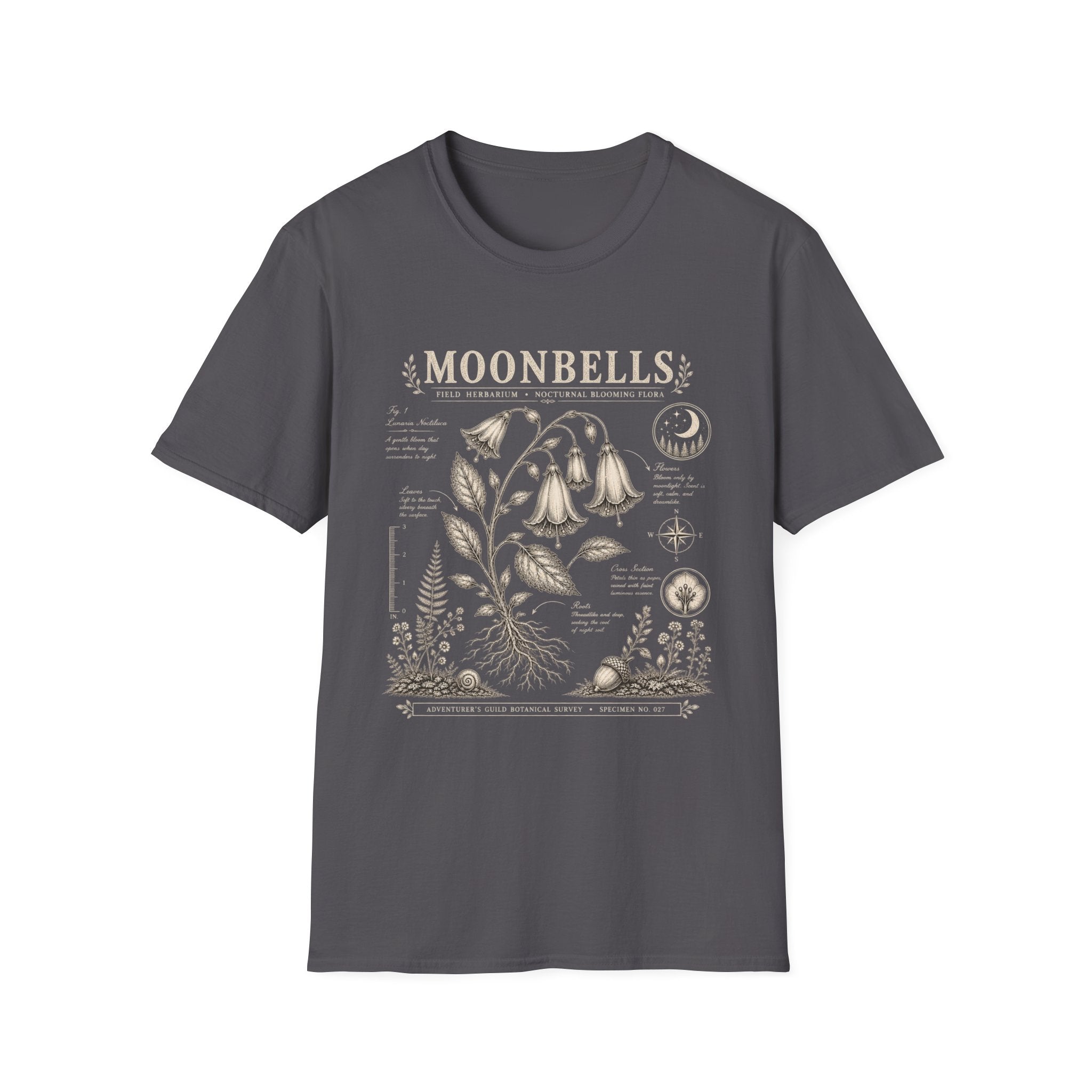 Moonbells Herbarium Plate T-Shirt