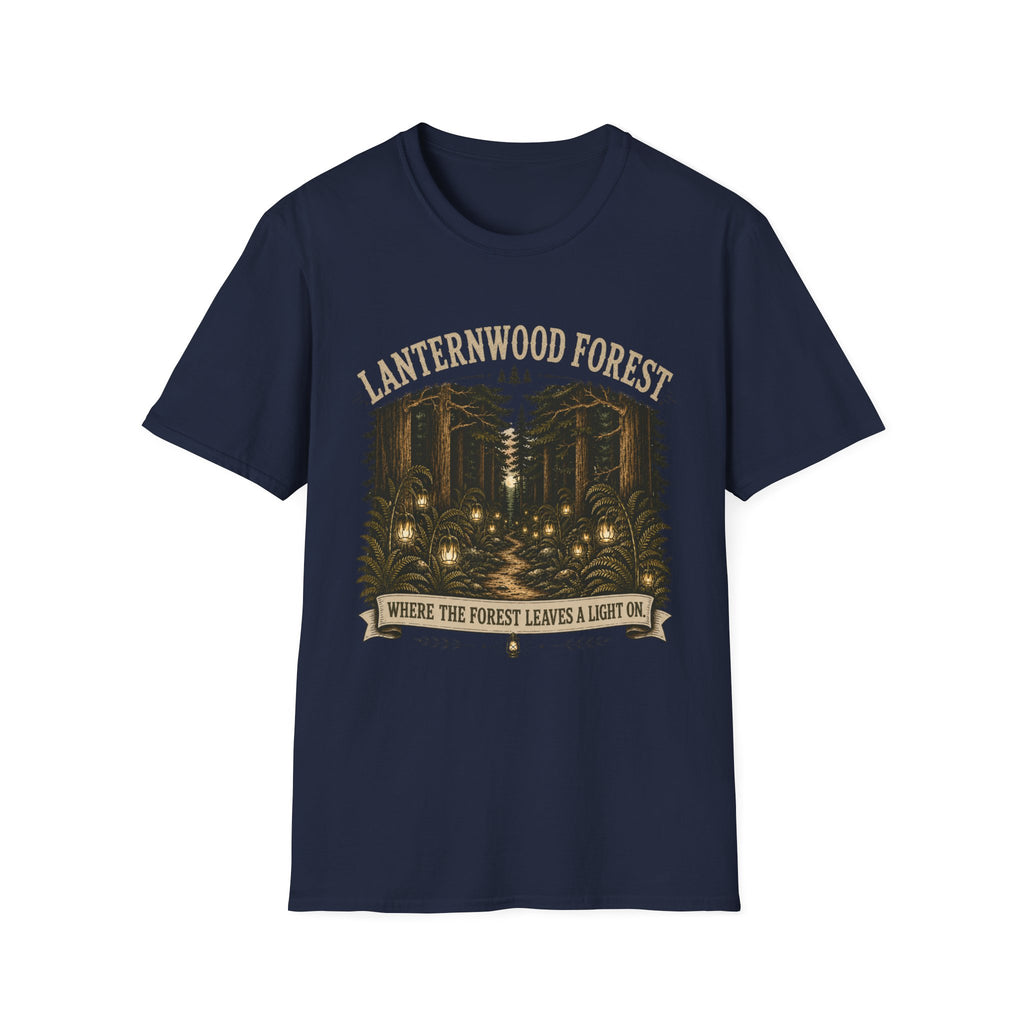 Lanternwood Forest Leaves A Light On T-Shirt