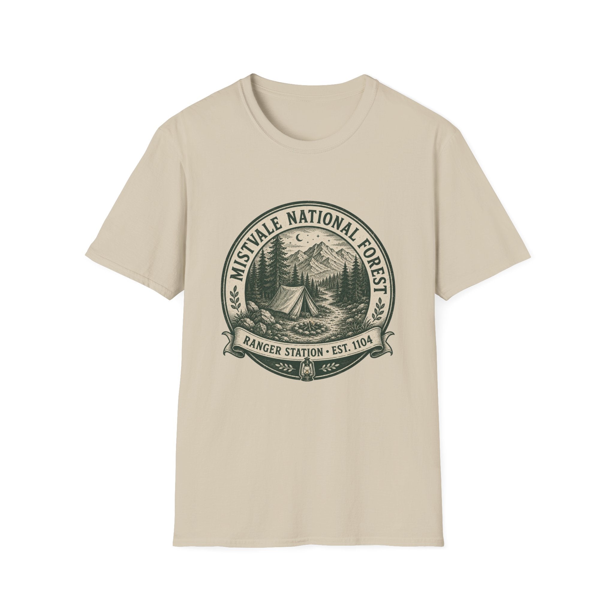 Mistvale Ranger Station Badge T-Shirt