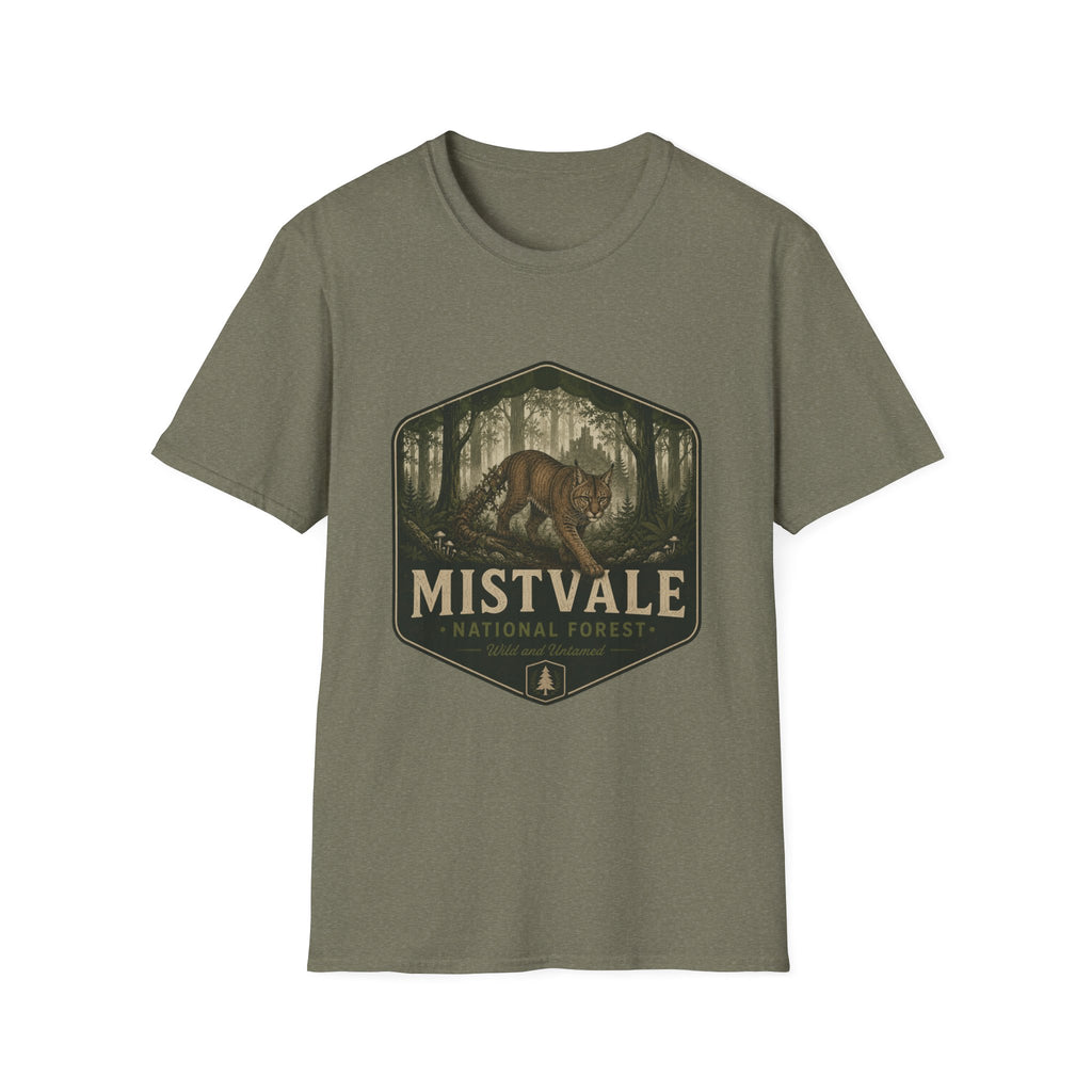 Mistvale National Forest Briar Cat Patch T-Shirt