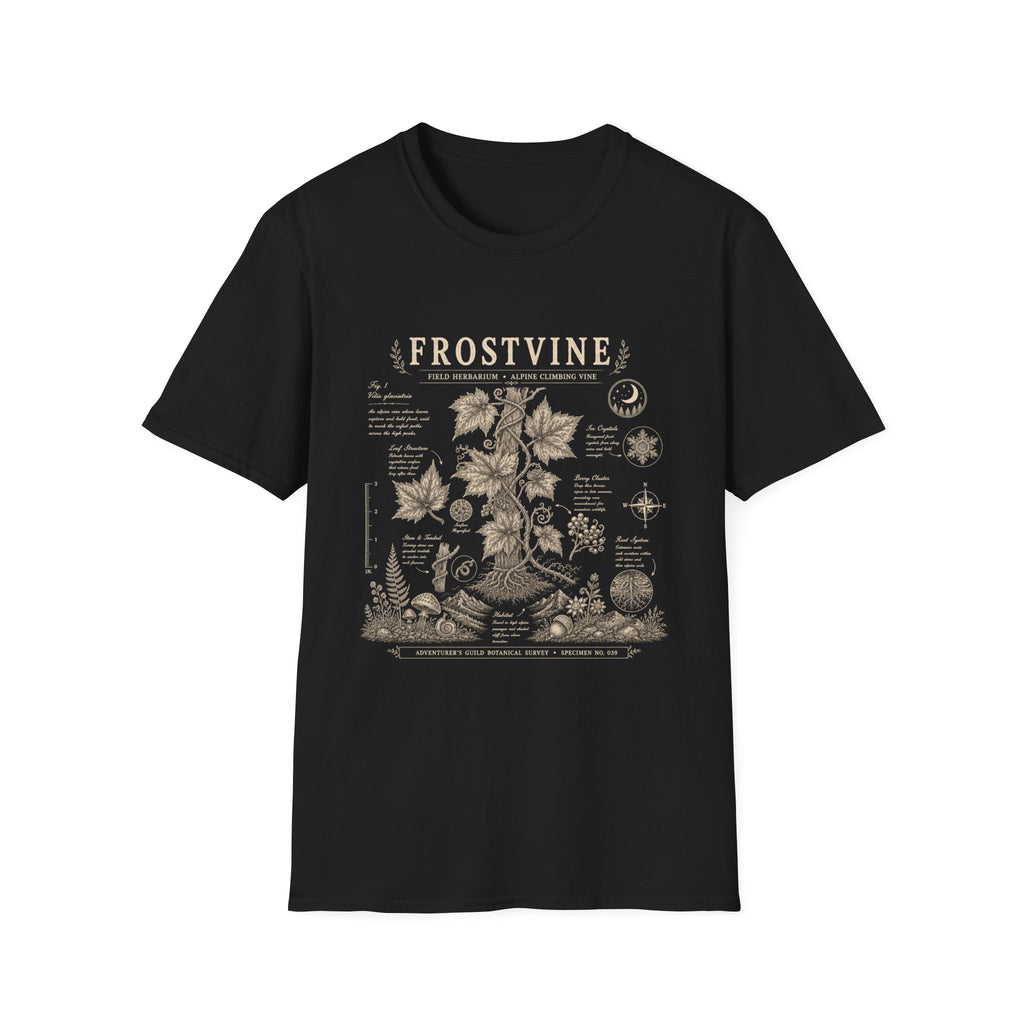 Frostvine Herbarium Plate T-Shirt