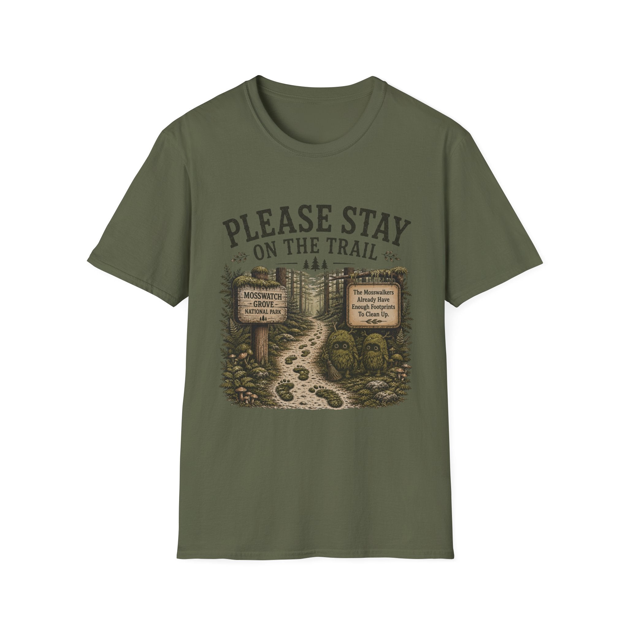 Mosswatch Grove Stay On Trail T-Shirt