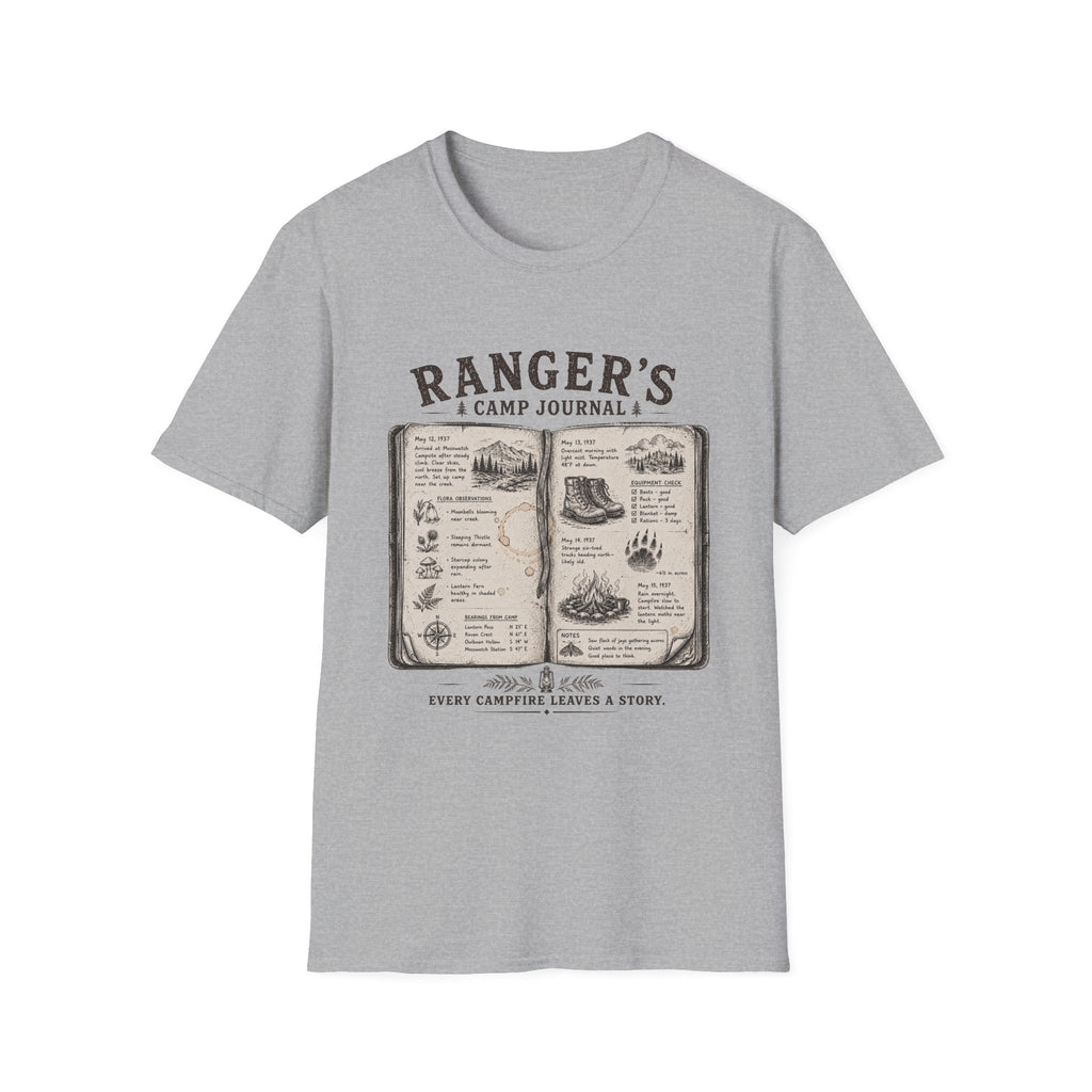 Ranger's Camp Journal T-Shirt
