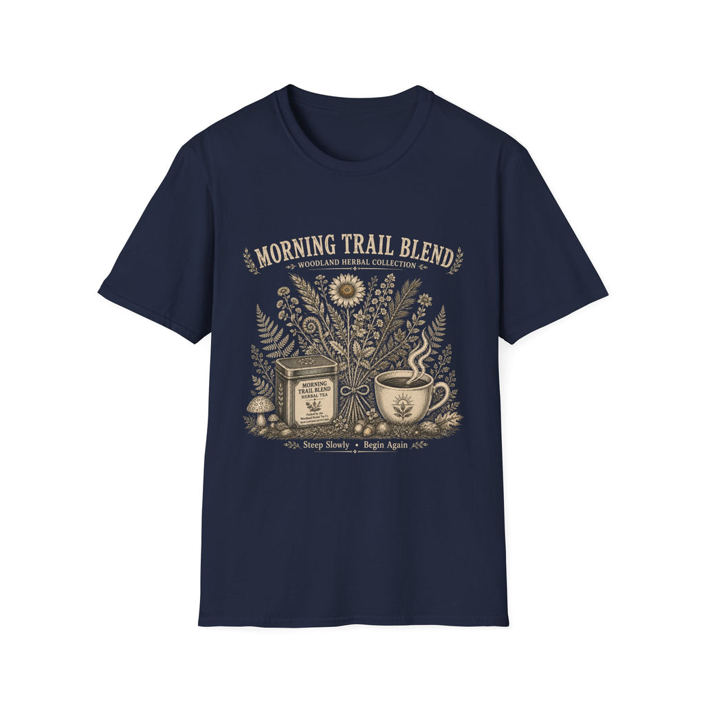 Morning Trail Blend Woodland Herbal Tea T-Shirt