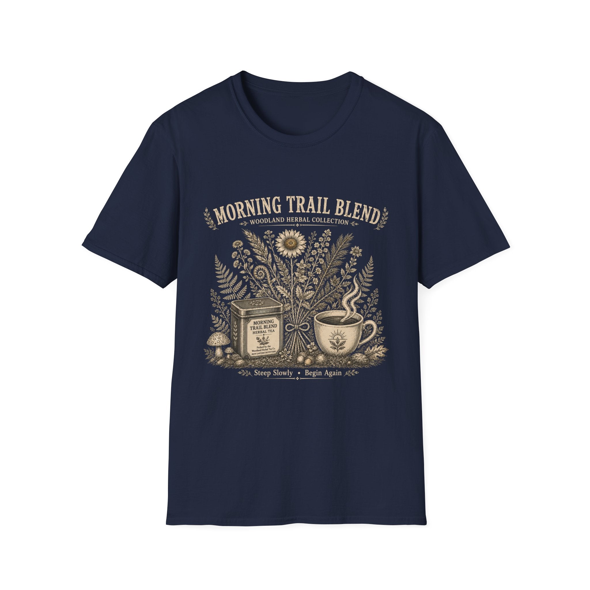 Morning Trail Blend Woodland Herbal Tea T-Shirt