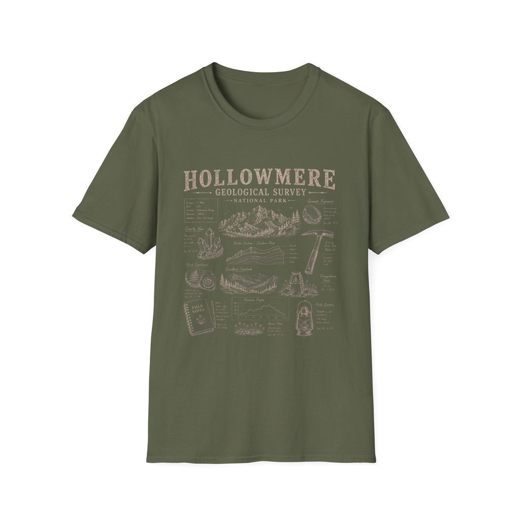 Hollowmere National Park Geological Survey T-Shirt