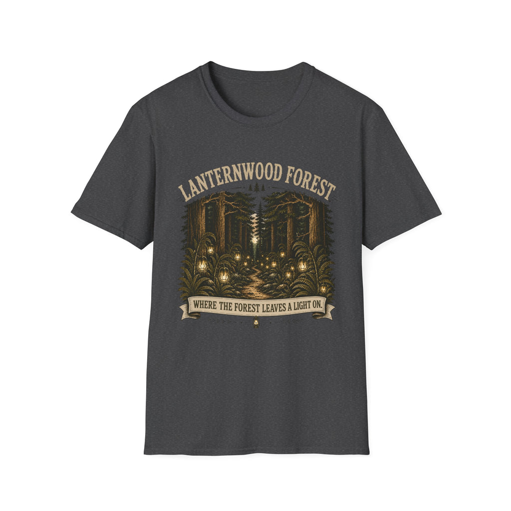 Lanternwood Forest Leaves A Light On T-Shirt