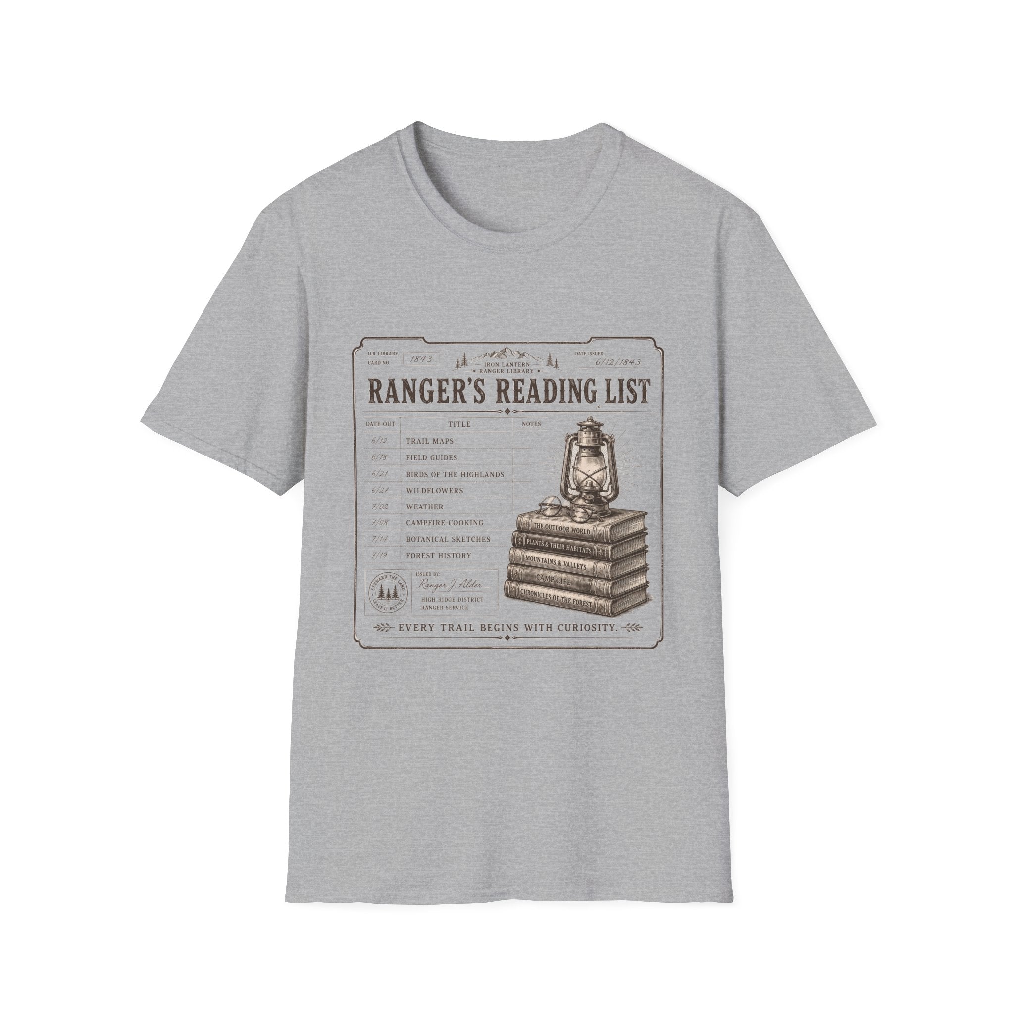 Ranger’s Reading List T-Shirt