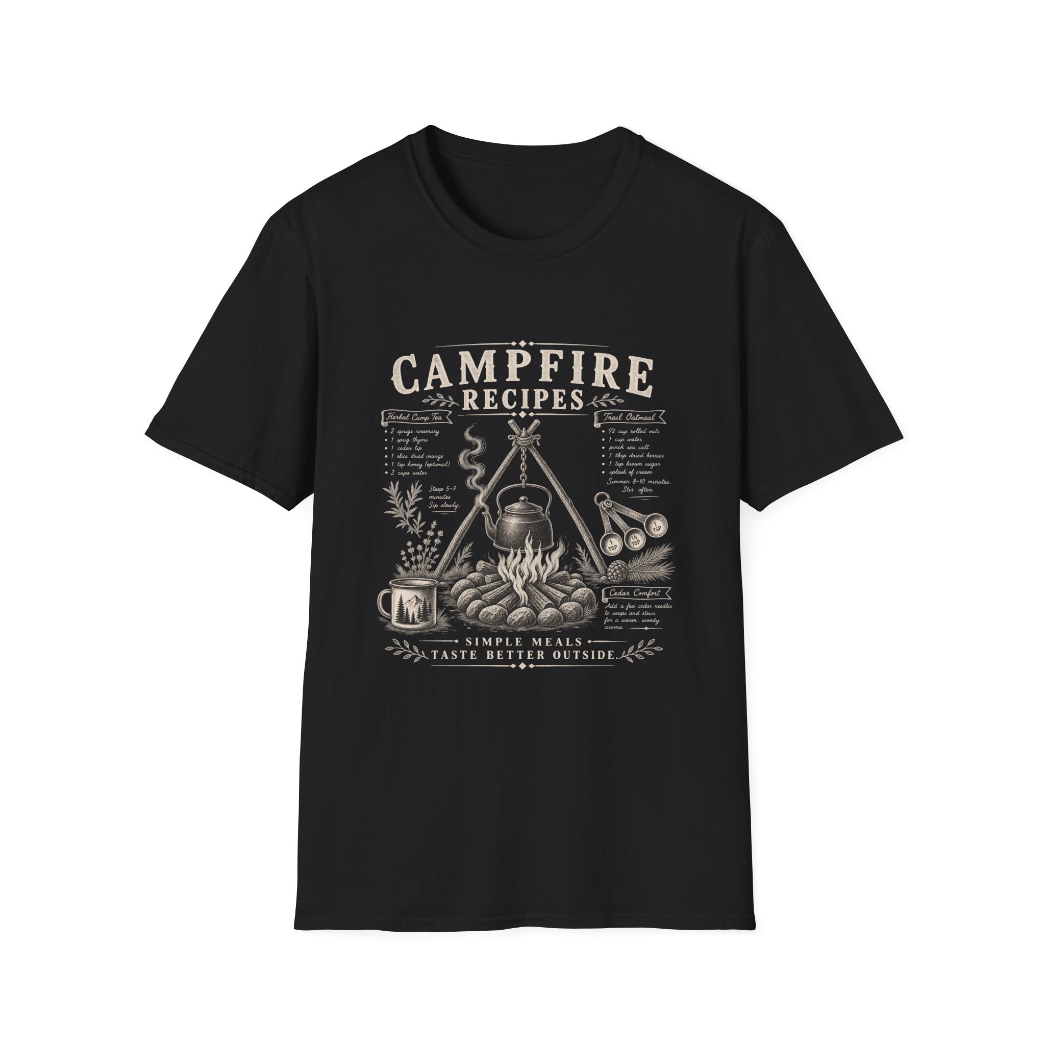 Campfire Recipes T-Shirt