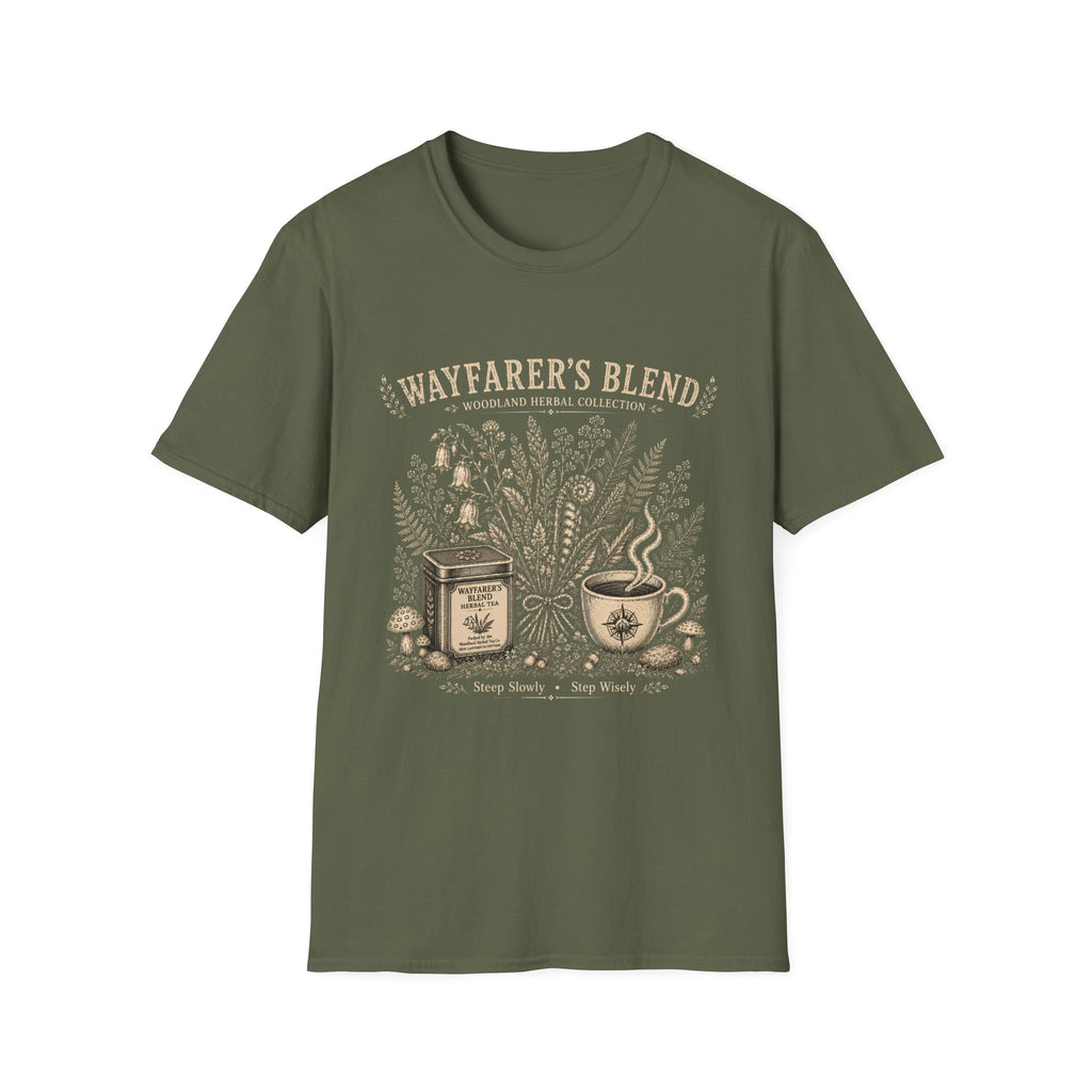Wayfarer's Blend Woodland Herbal Tea T-Shirt