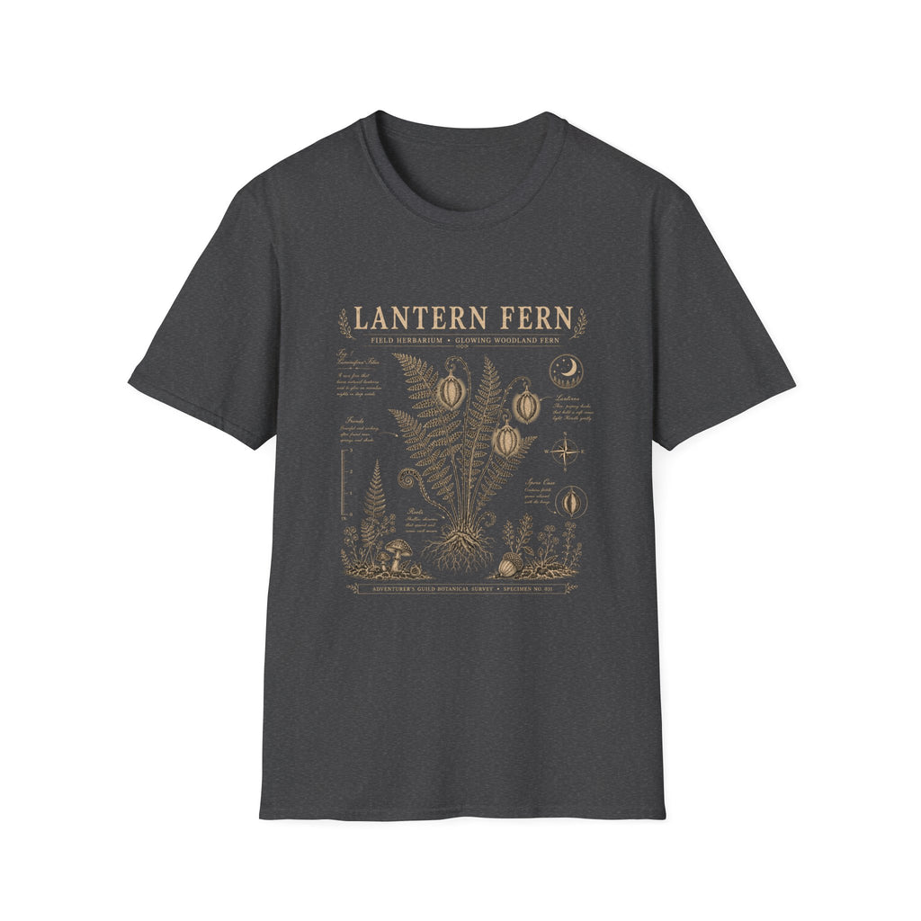 Lantern Fern Herbarium Plate T-Shirt