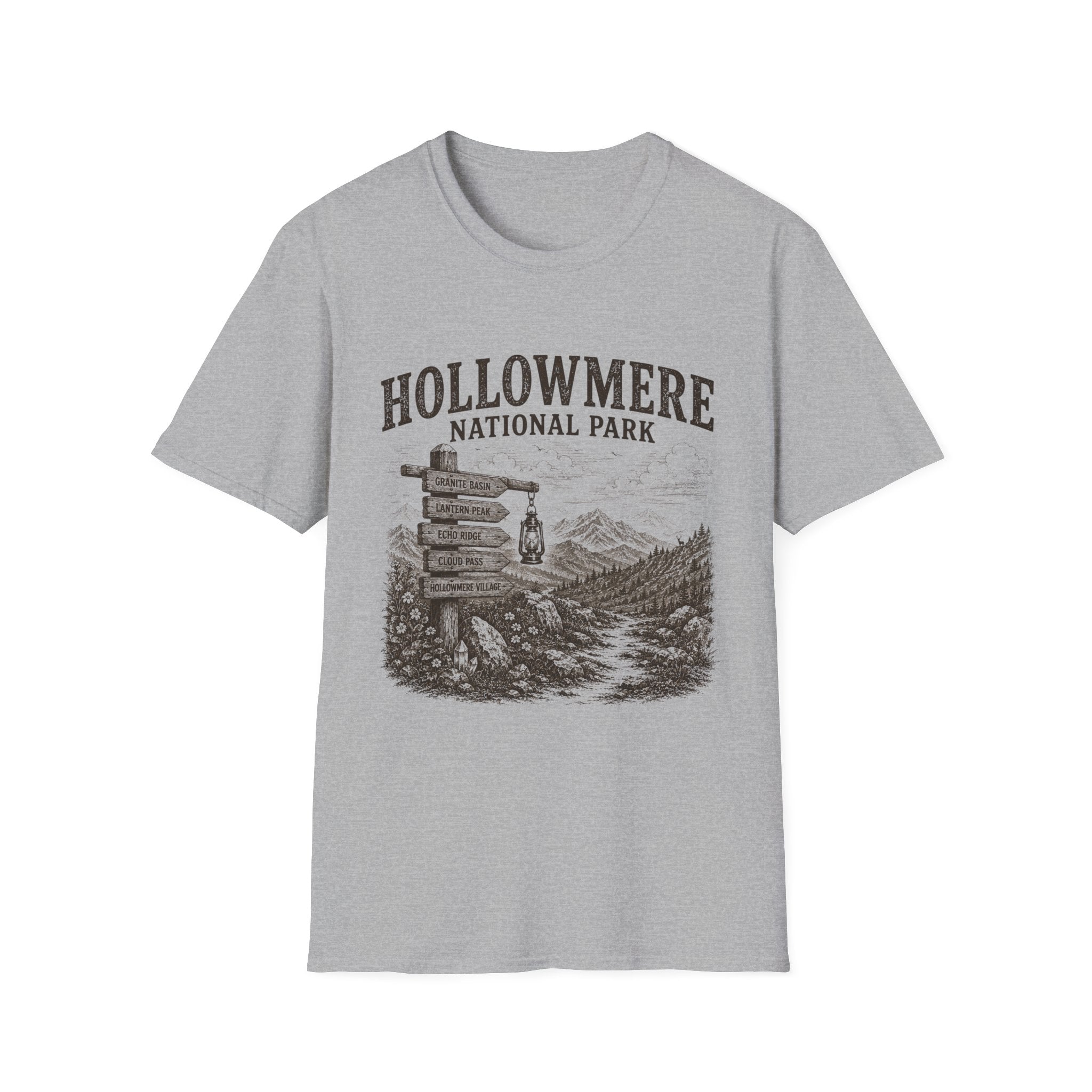 Hollowmere National Park Stone Lantern Pass T-Shirt