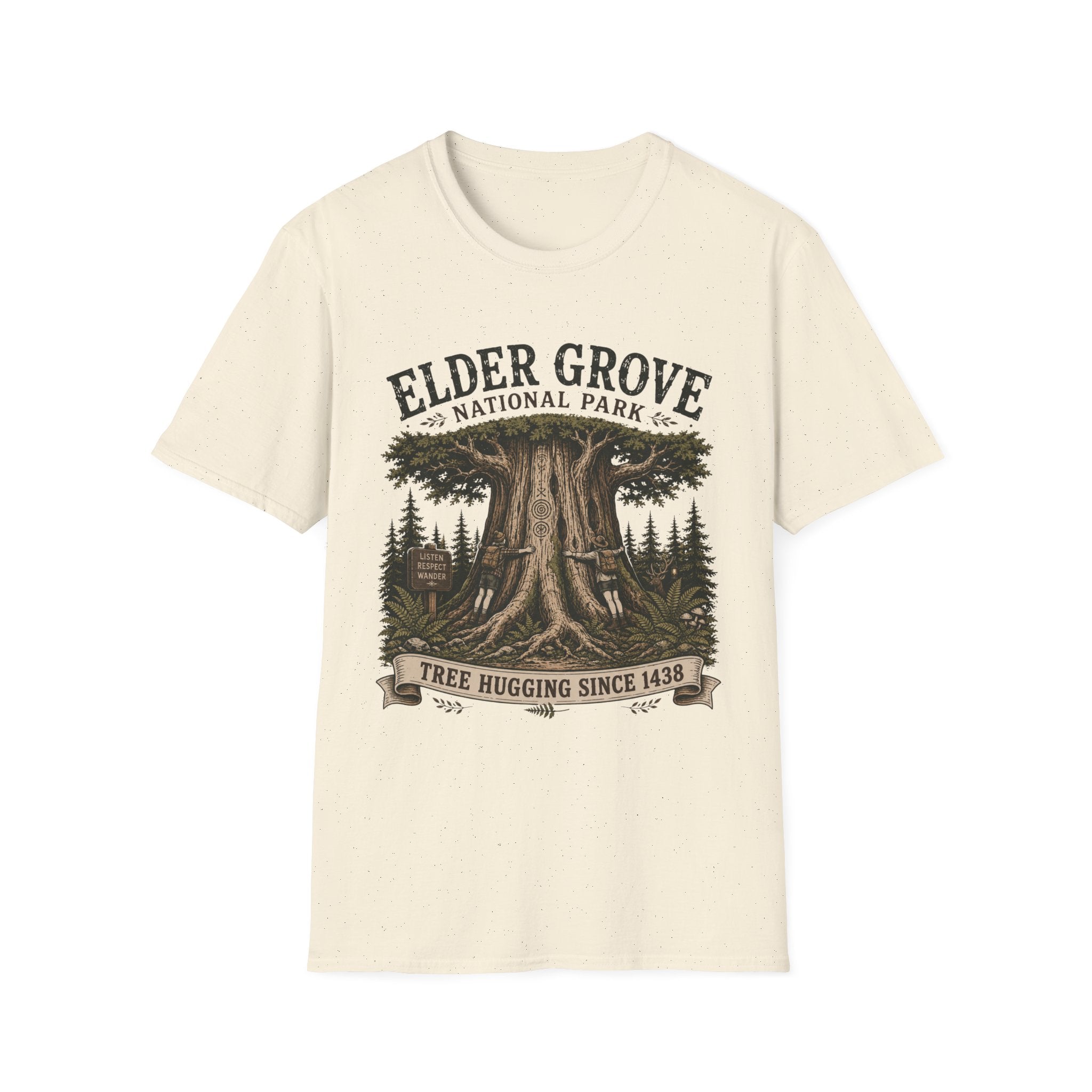 Elder Grove National Park Tree Hugging T-Shirt
