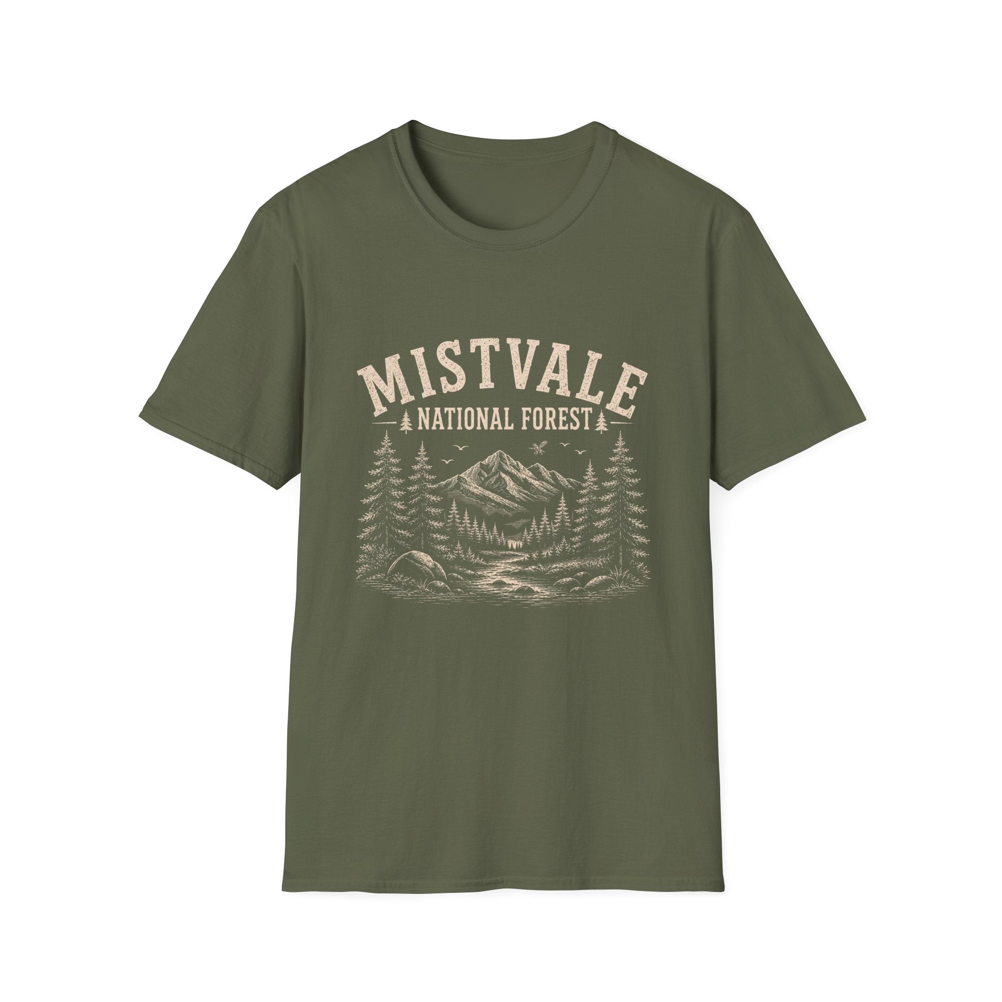 Mistvale National Forest T-Shirt