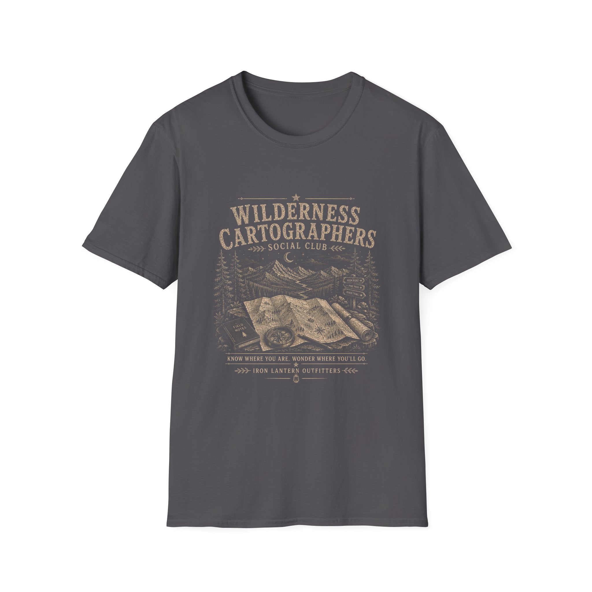 Wilderness Cartographers Social Club T-Shirt