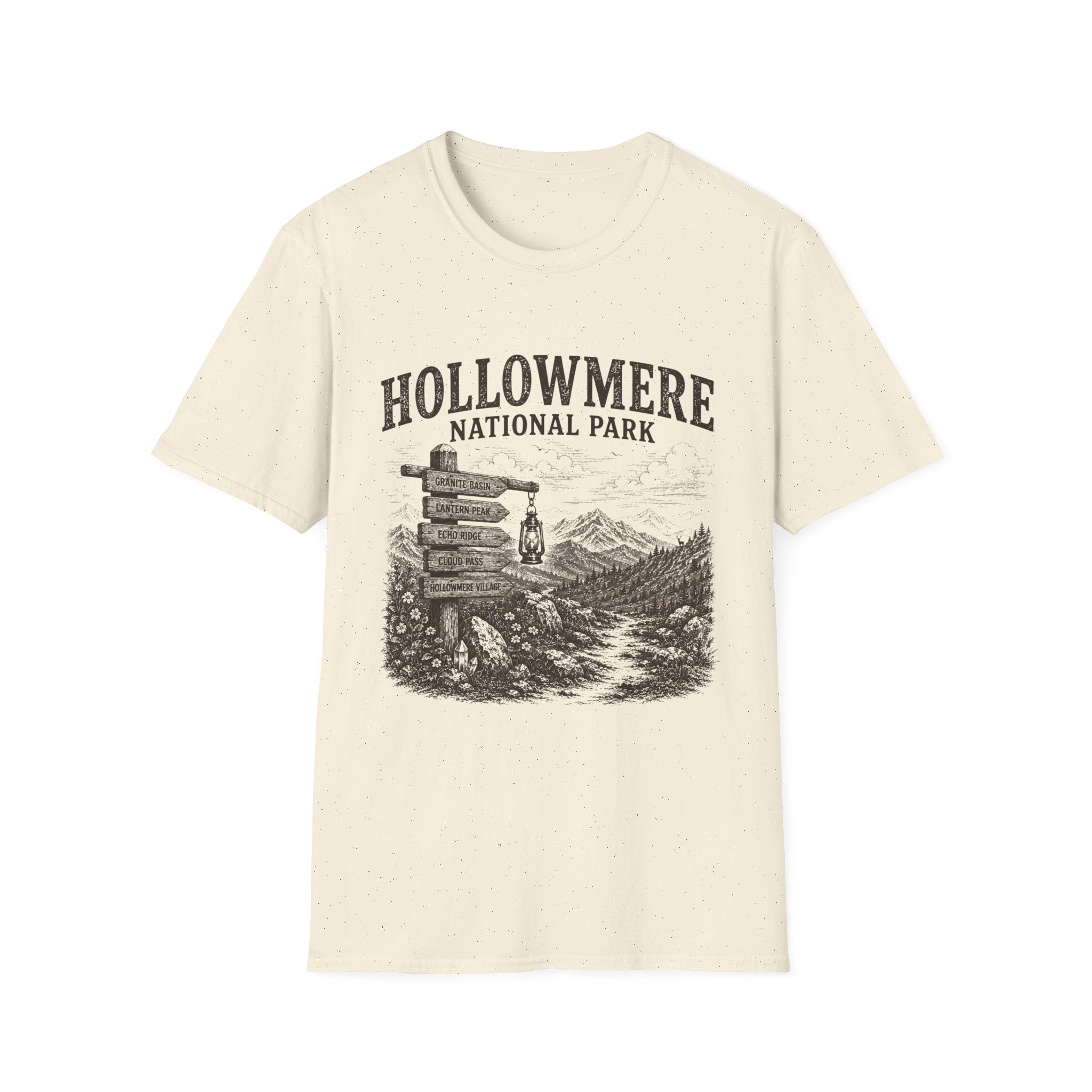 Hollowmere National Park Stone Lantern Pass T-Shirt