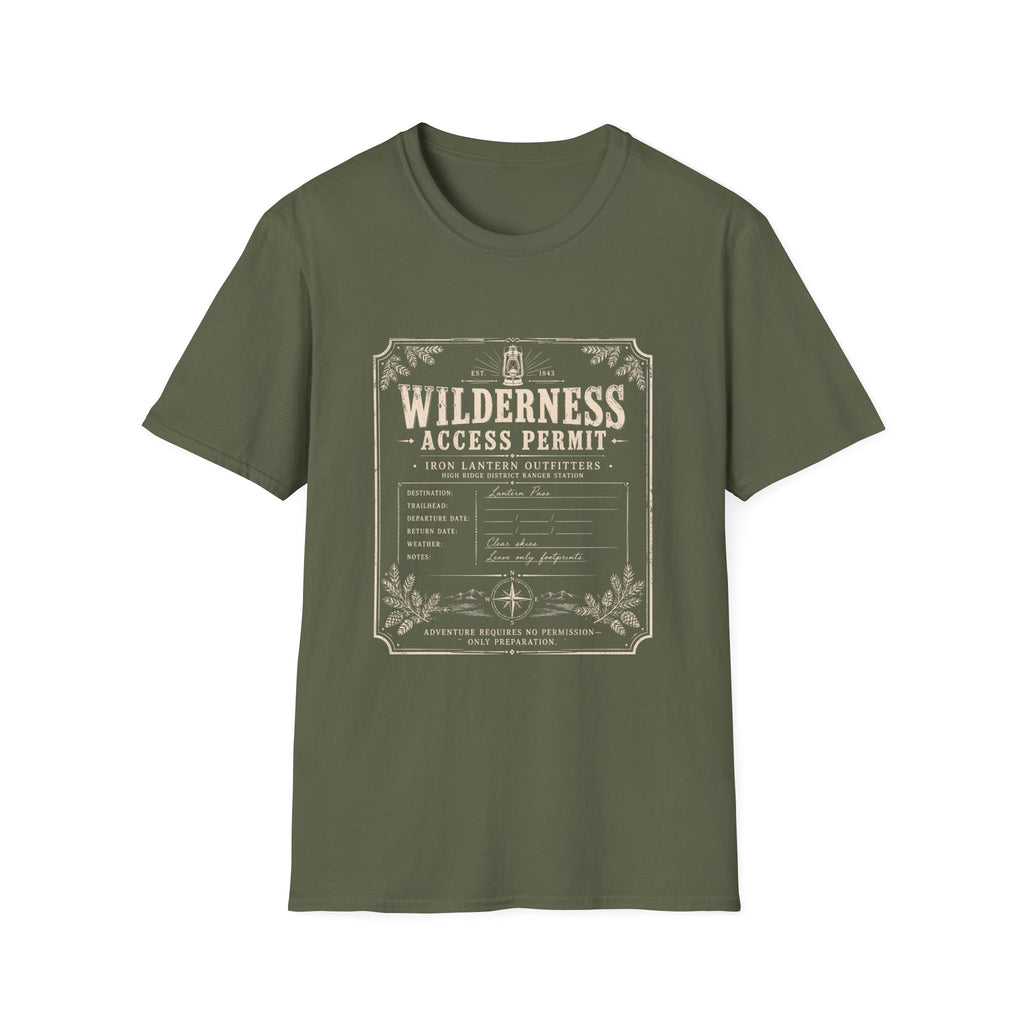 Wilderness Access Permit T-Shirt