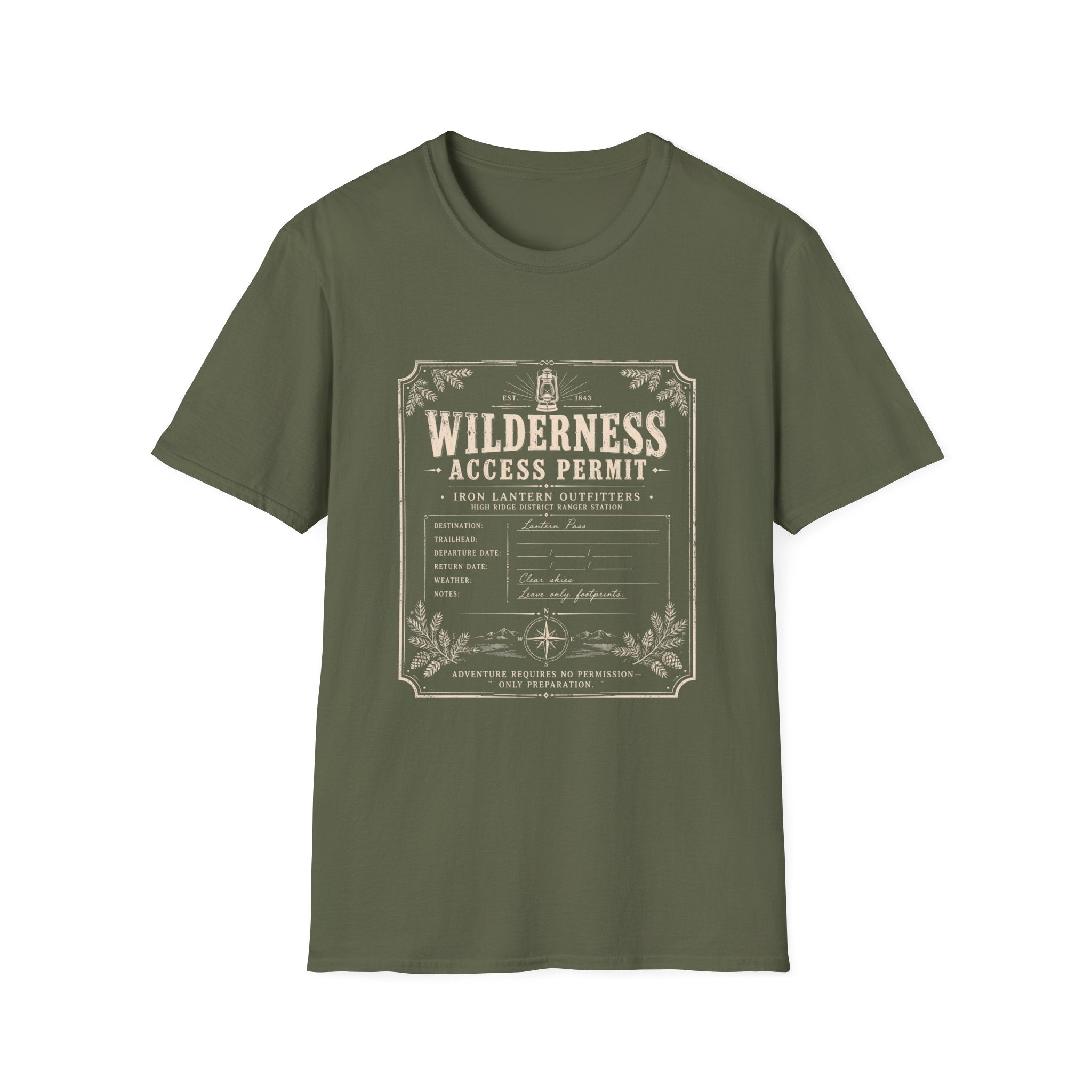 Wilderness Access Permit T-Shirt