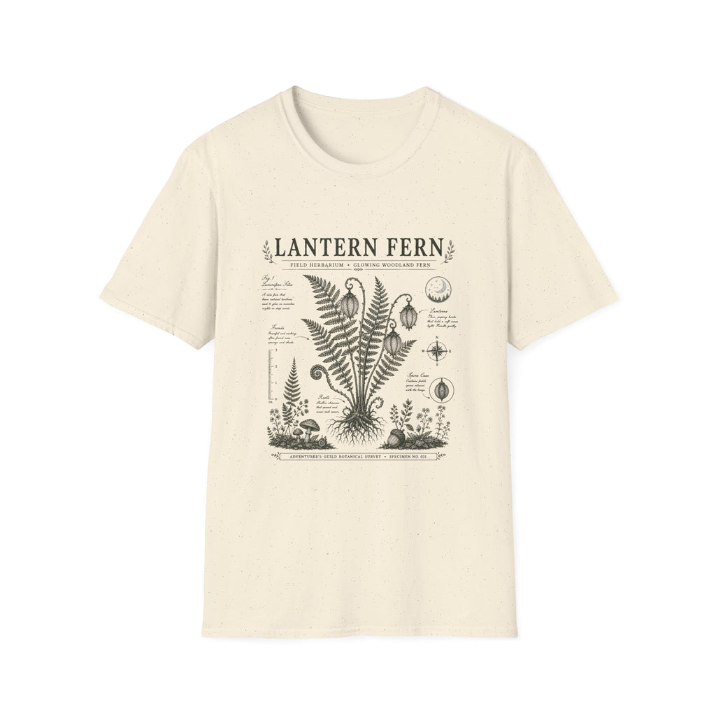 Lantern Fern Herbarium Plate T-Shirt