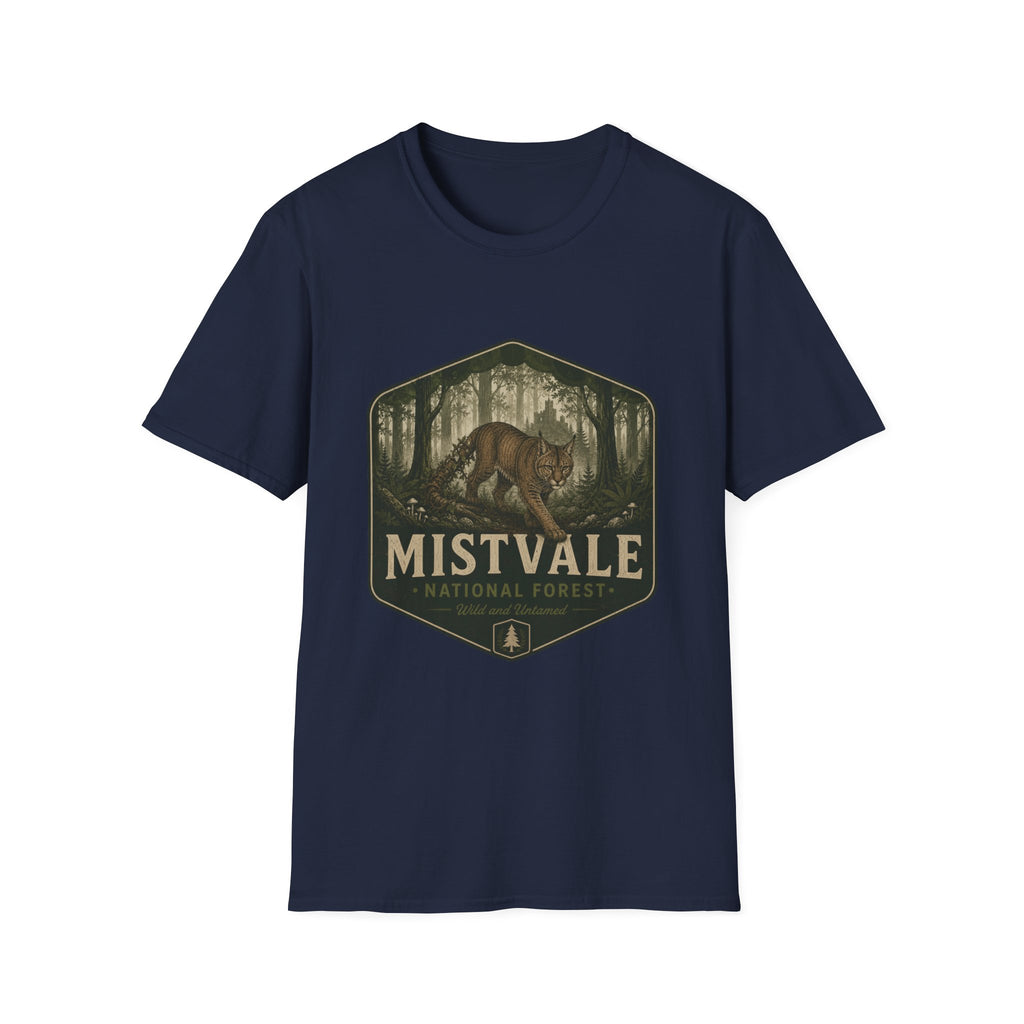 Mistvale National Forest Briar Cat Patch T-Shirt