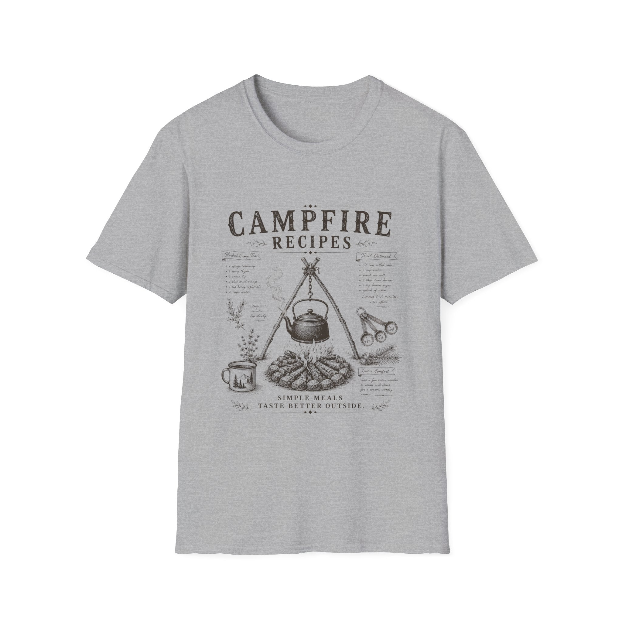Campfire Recipes T-Shirt
