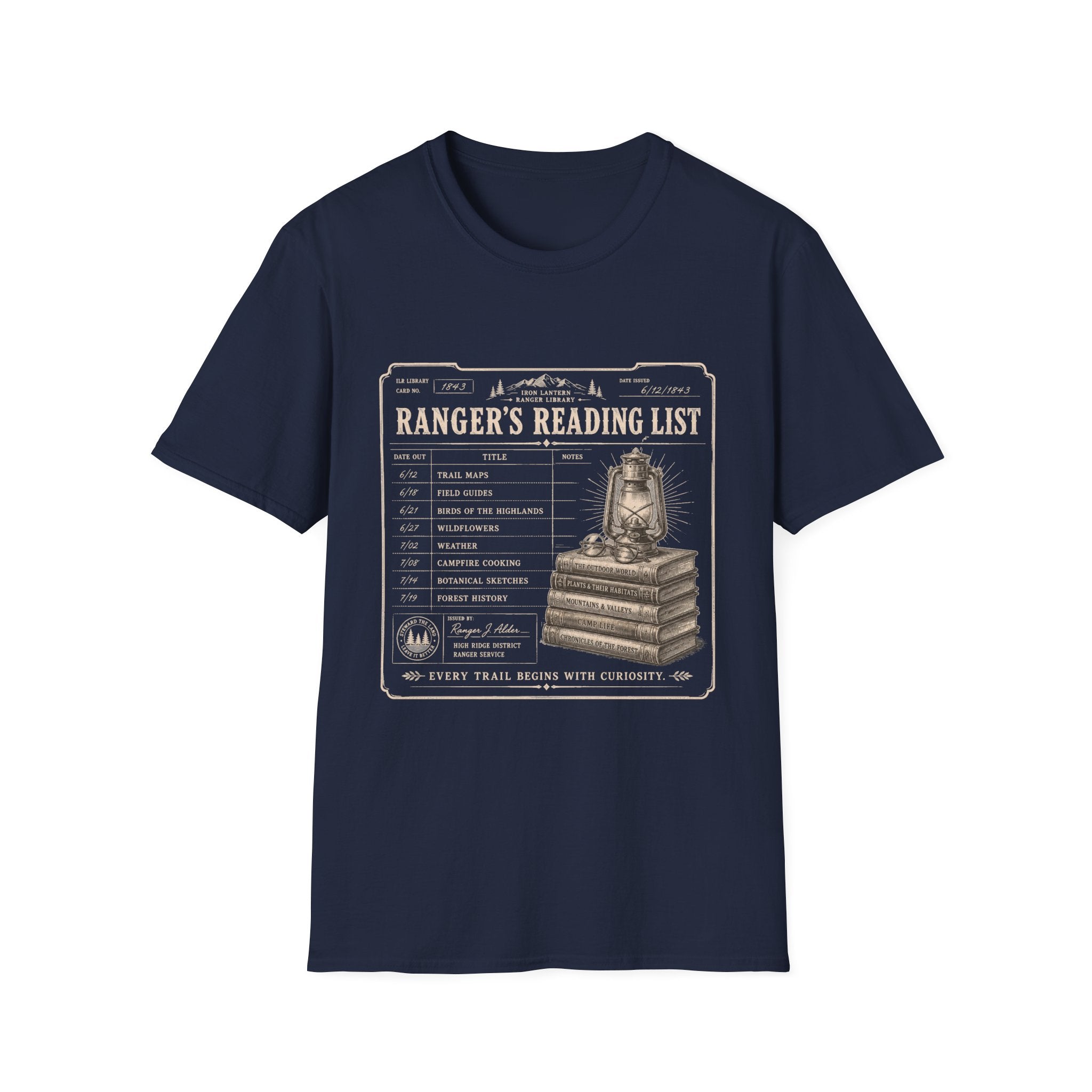 Ranger’s Reading List T-Shirt