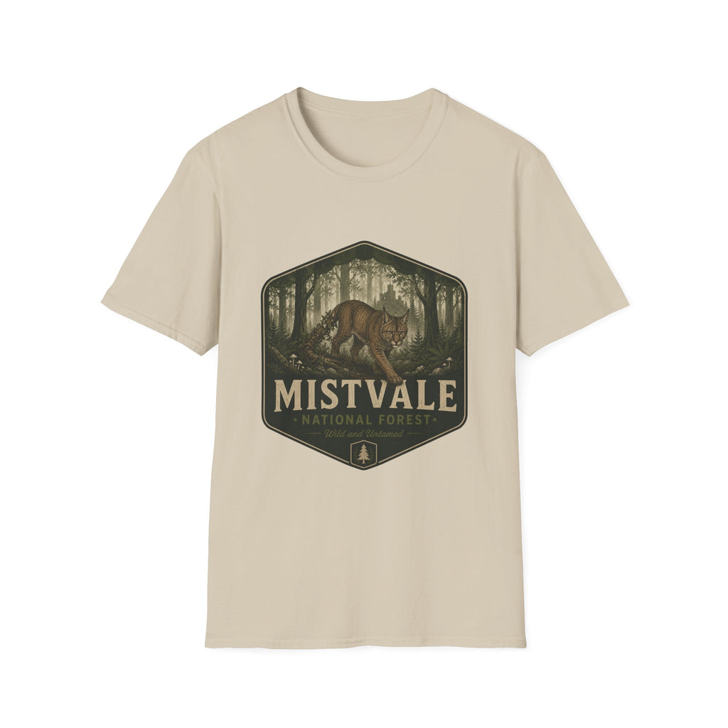 Mistvale National Forest Briar Cat Patch T-Shirt