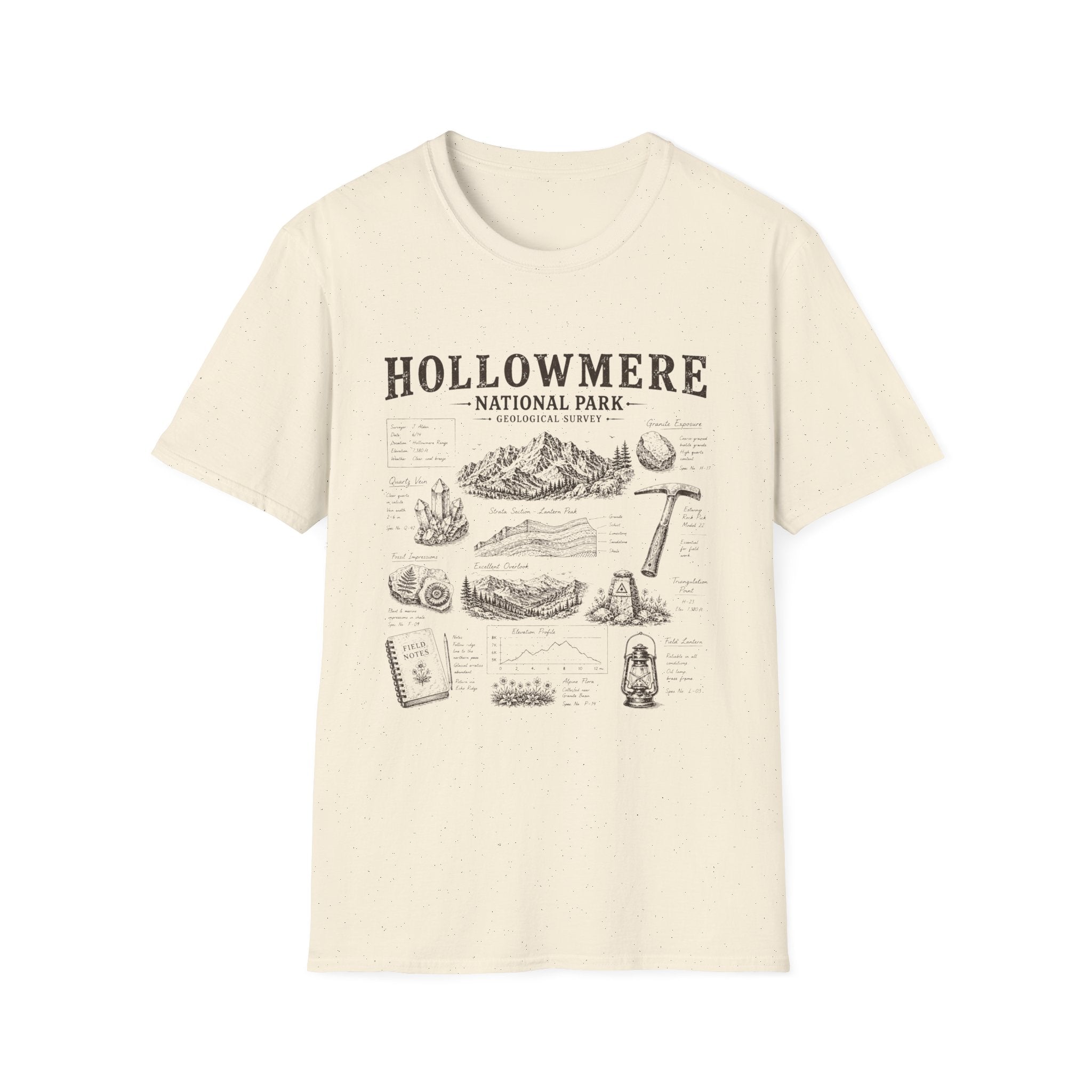 Hollowmere National Park Geological Survey T-Shirt